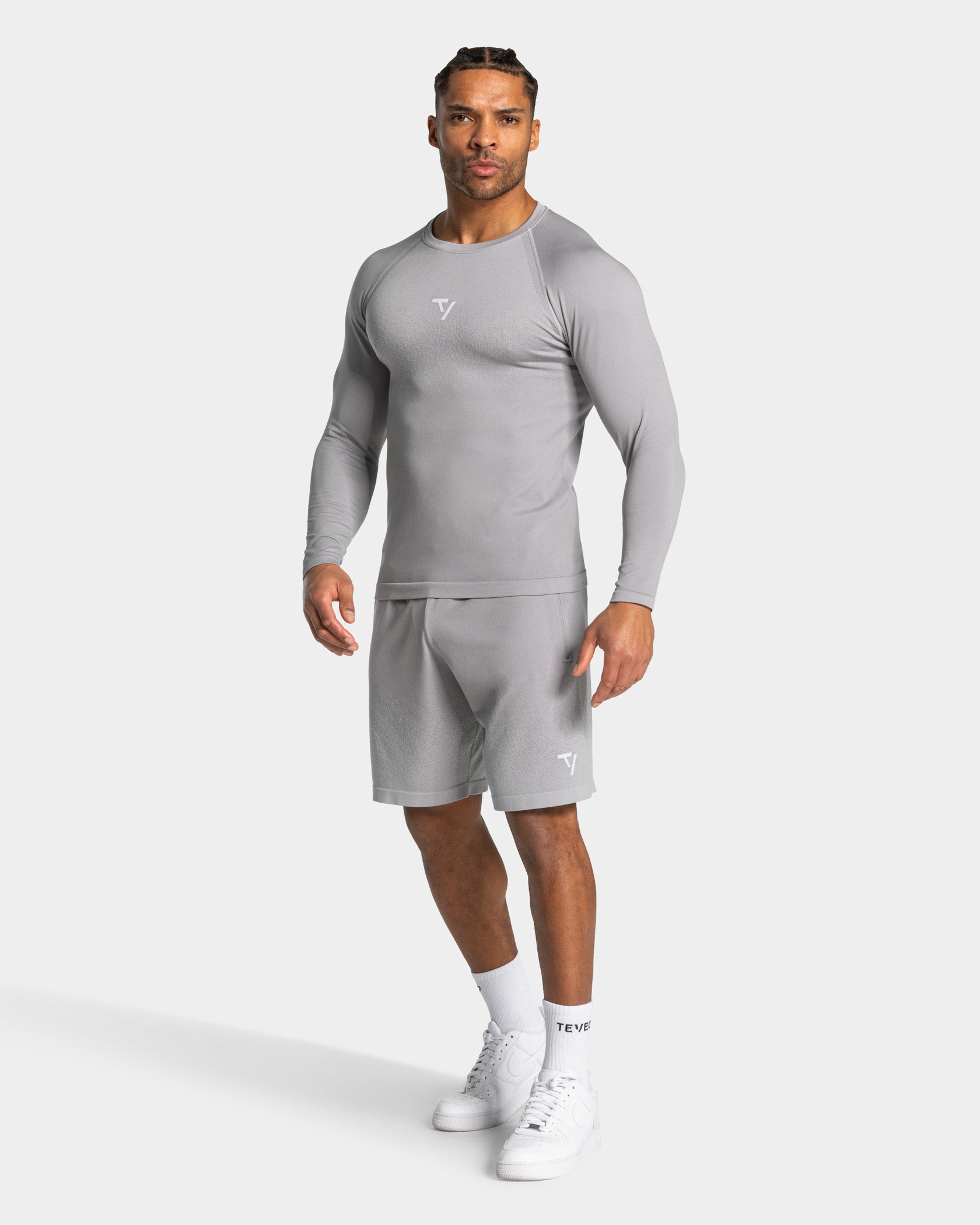 Lift Seamless Longsleeve "Hellgrau" - Image 3