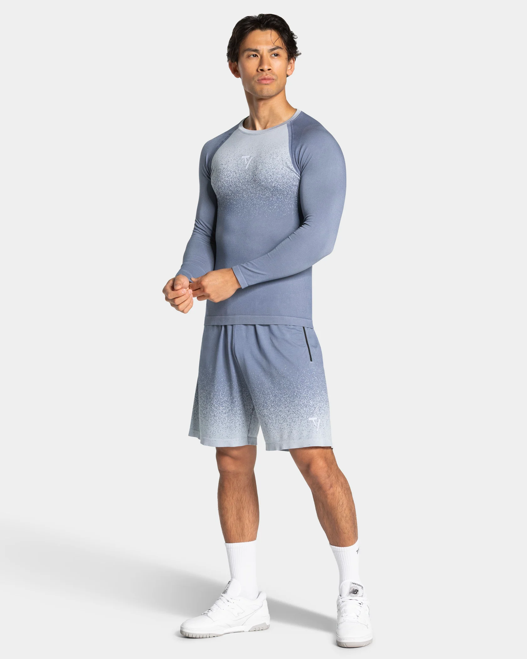 Lift Seamless Longsleeve "Stahlblau" - Image 3
