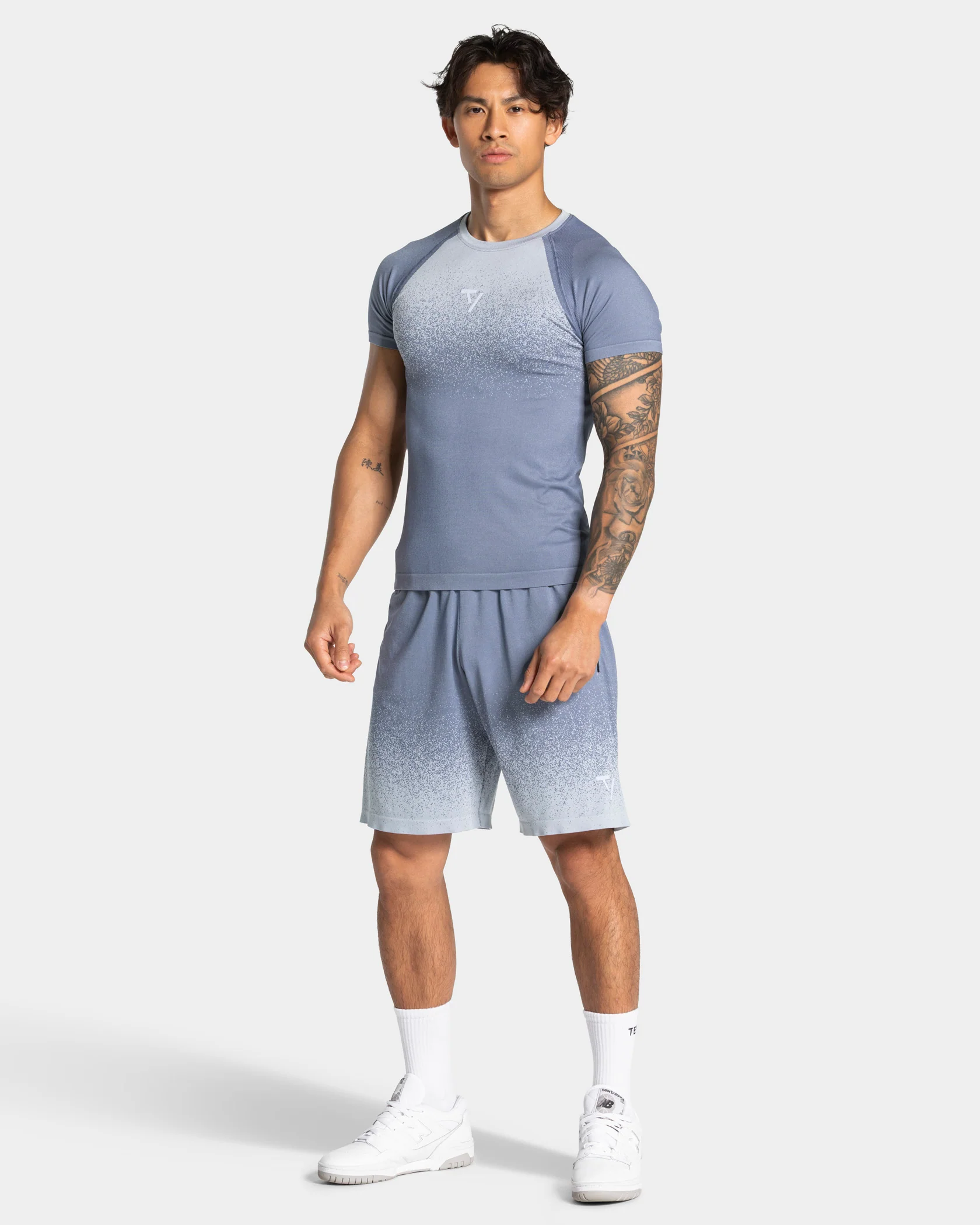 Lift Seamless T-Shirt "Stahlblau" - Image 3