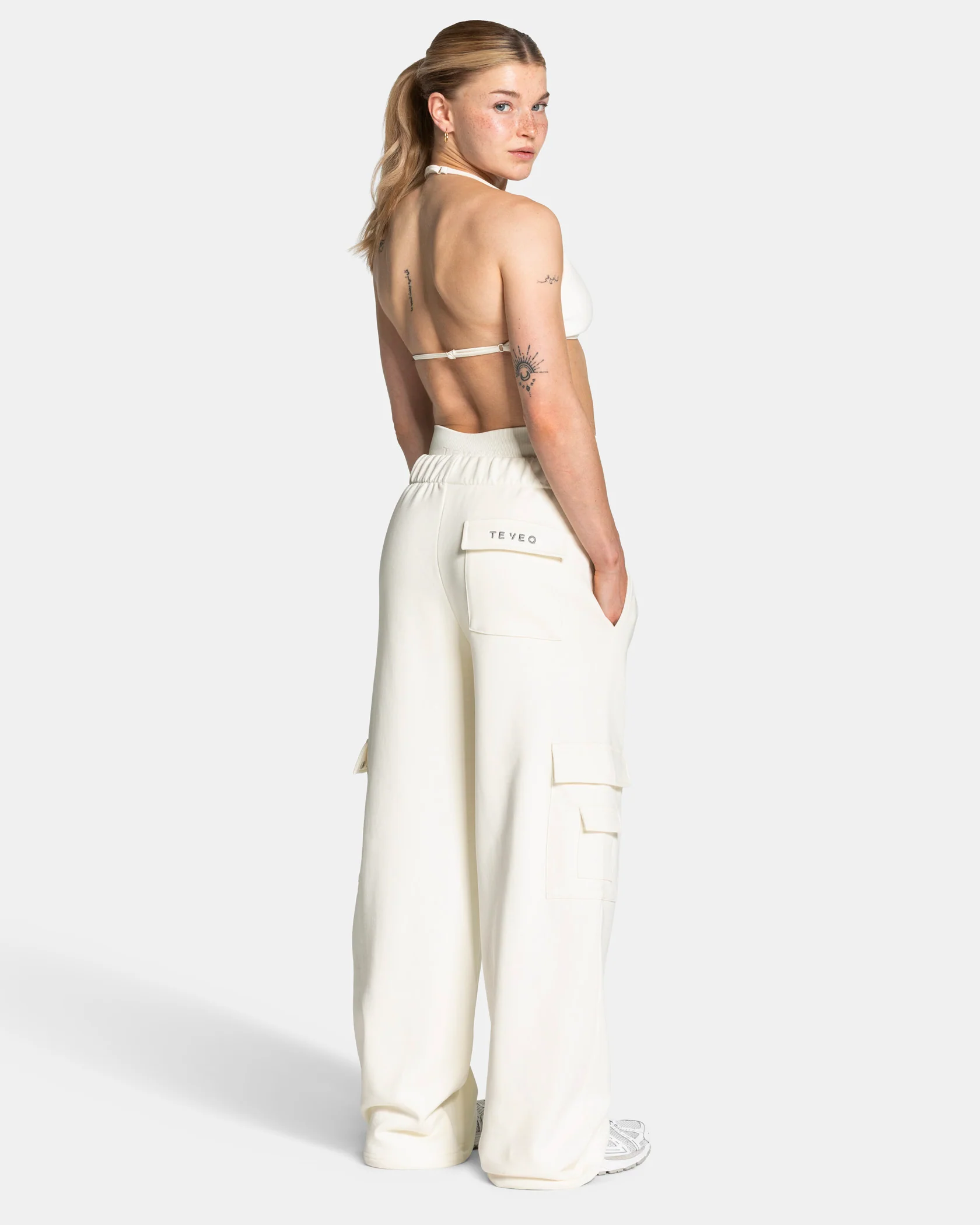 Lift Wide Leg Cargo Jogger "Cloud" - Image 5