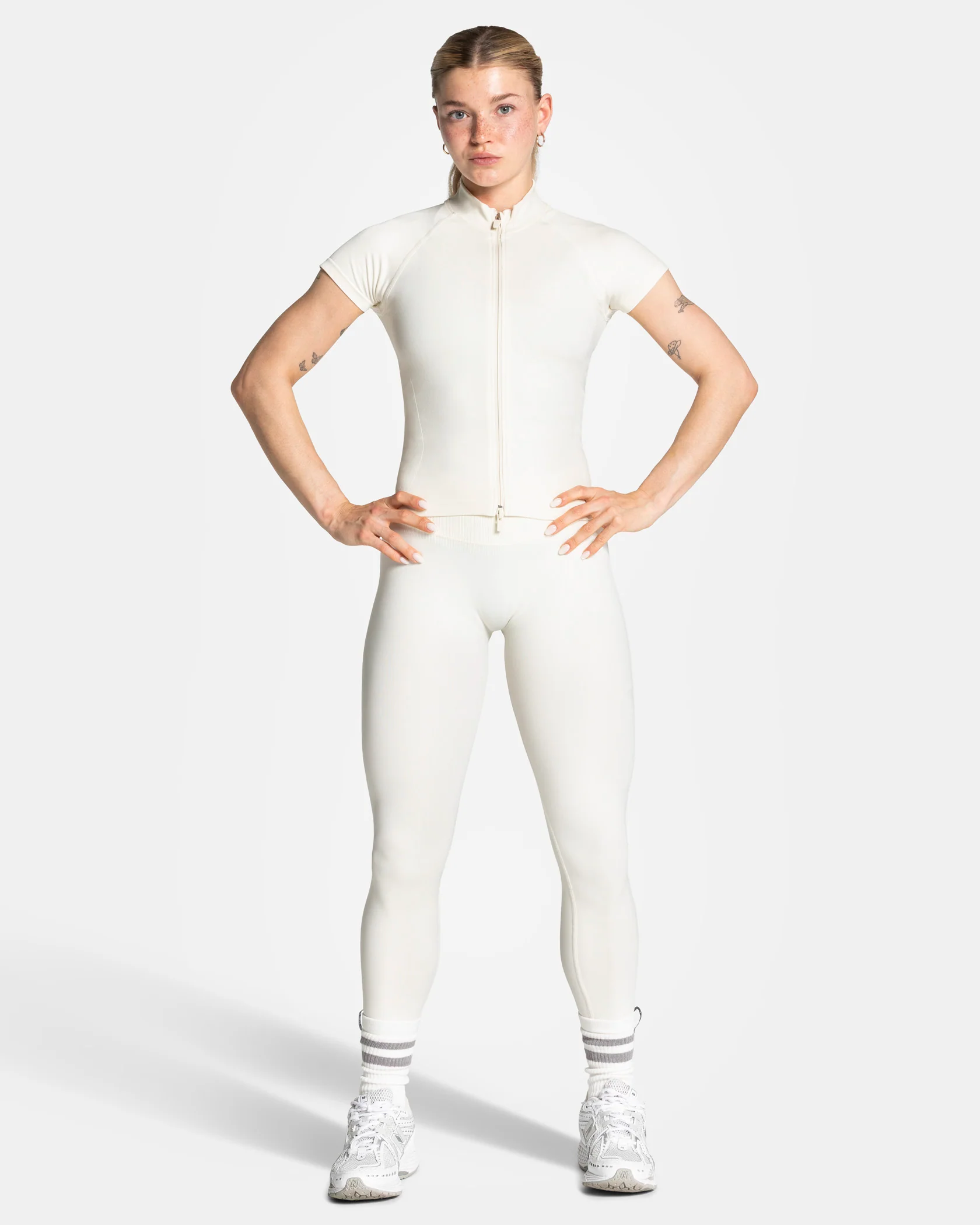 Lift Zip Shortsleeve "Cloud" - Image 3