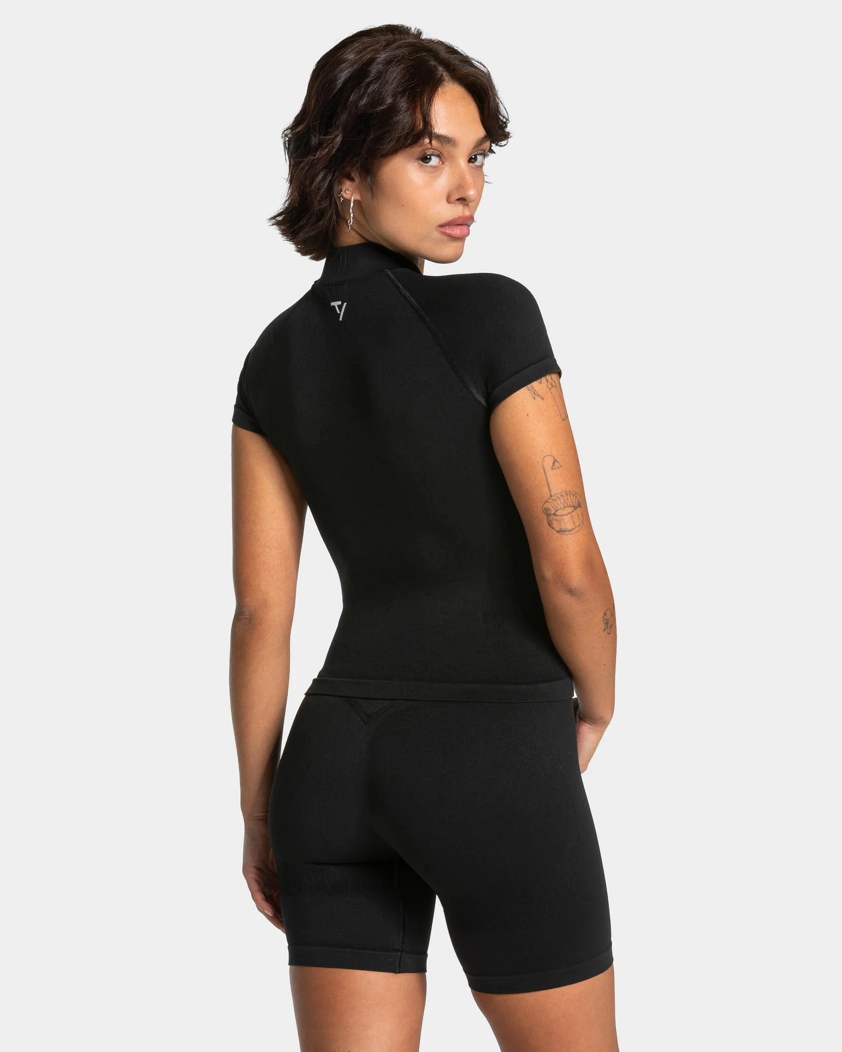 Lift Zip Shortsleeve "Schwarz" - Image 2