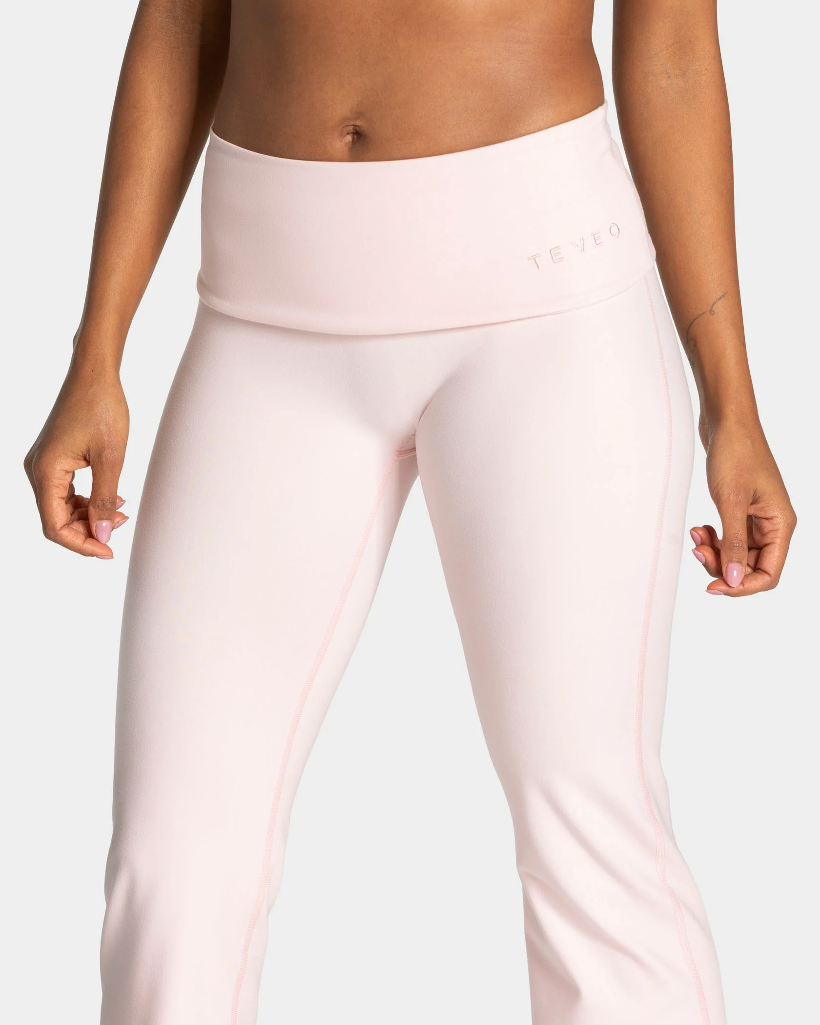 Mellow Fold Over Flared Leggings Tall "Blossom" - Image 4