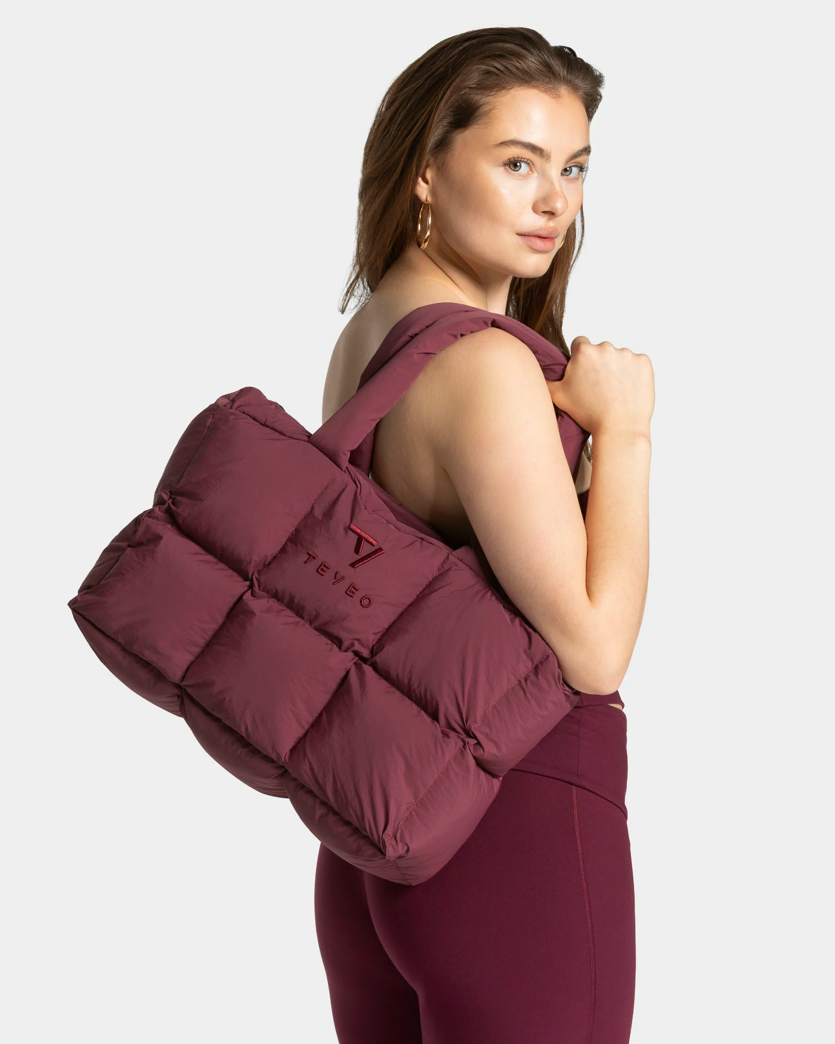 Mellow Puffer Bag "Pflaume" - Image 2