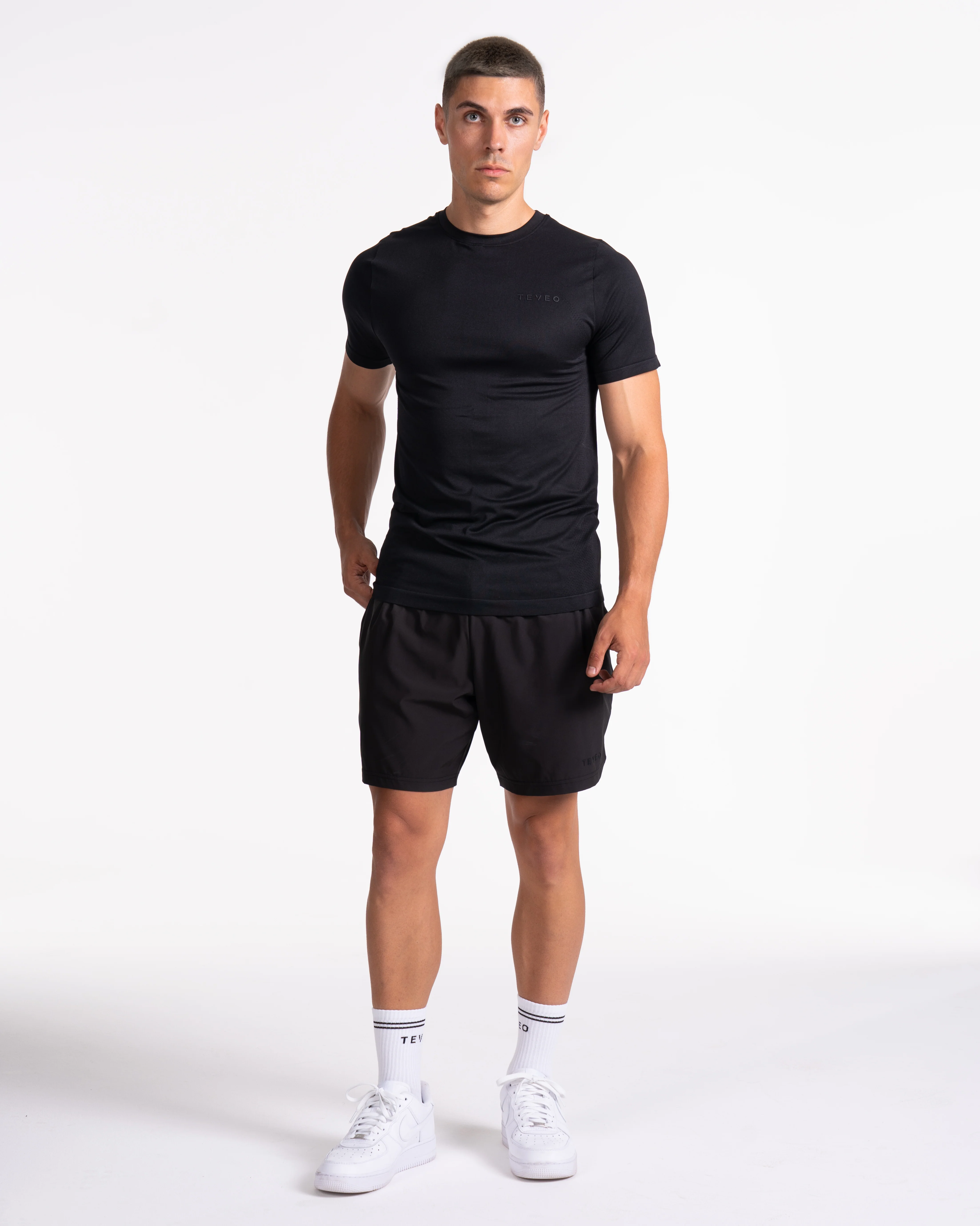 Pace Fitted T-Shirt "Schwarz" - Image 3