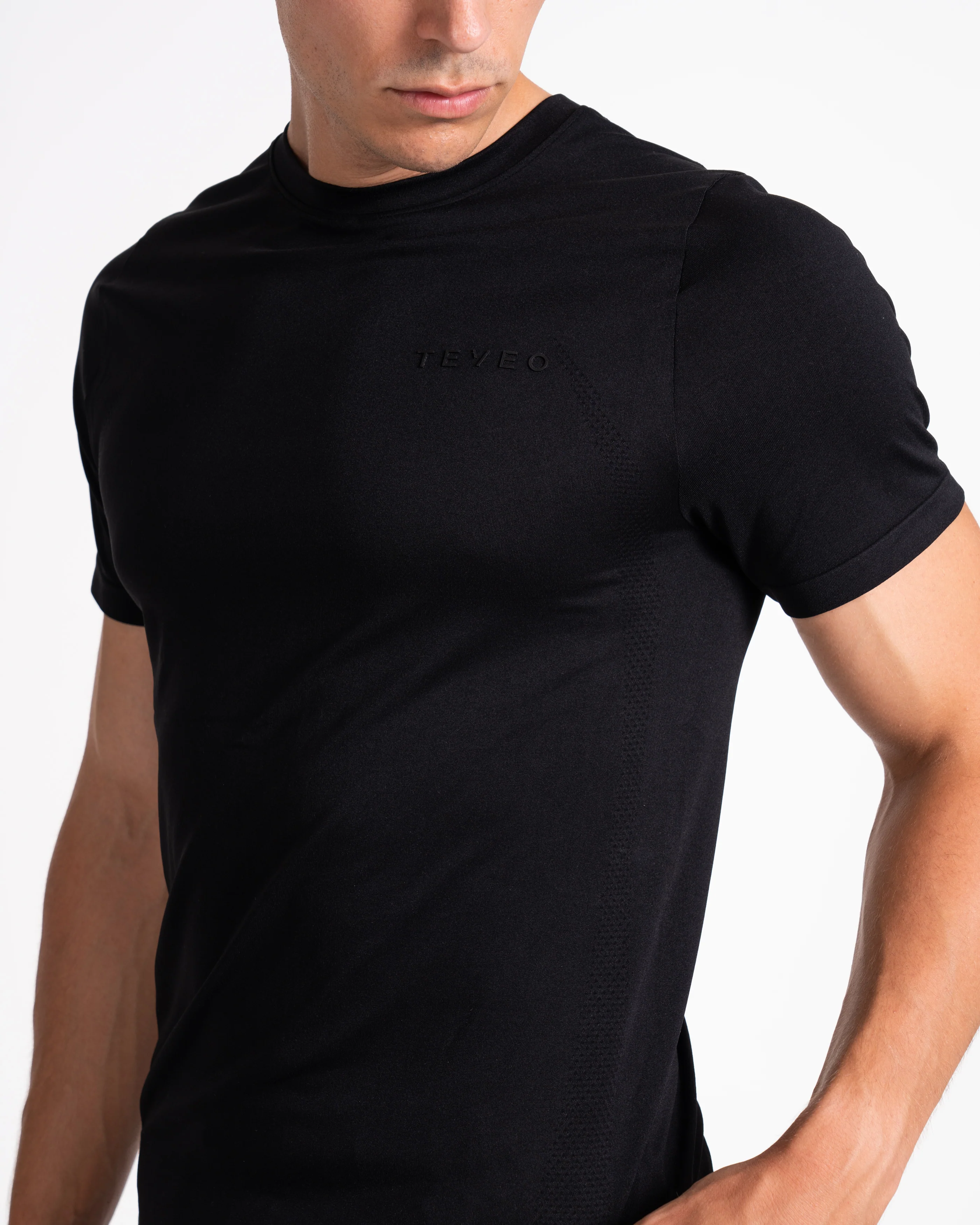 Pace Fitted T-Shirt "Schwarz" - Image 4