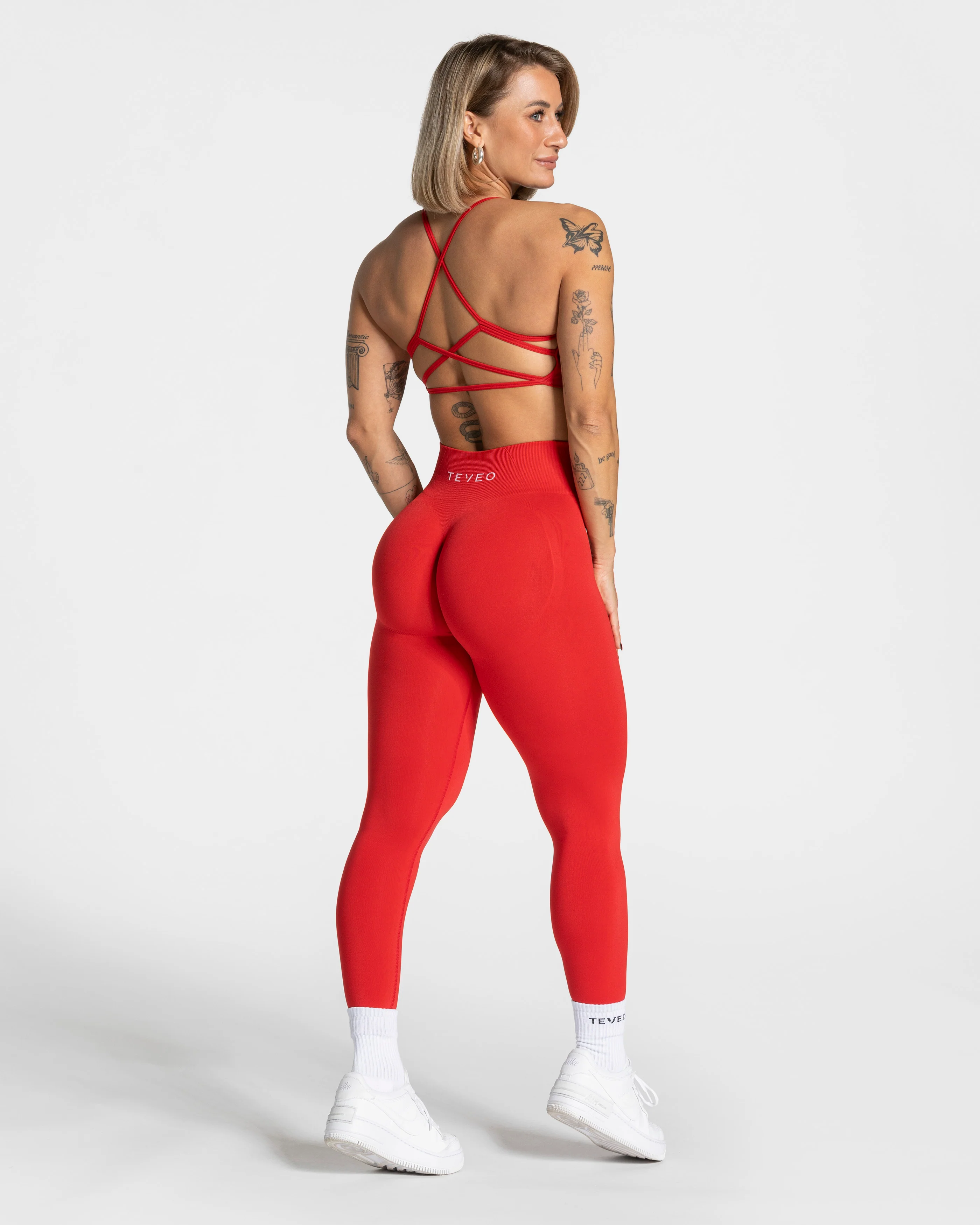 Pure Covert Scrunch Leggings "Rot" - Image 3