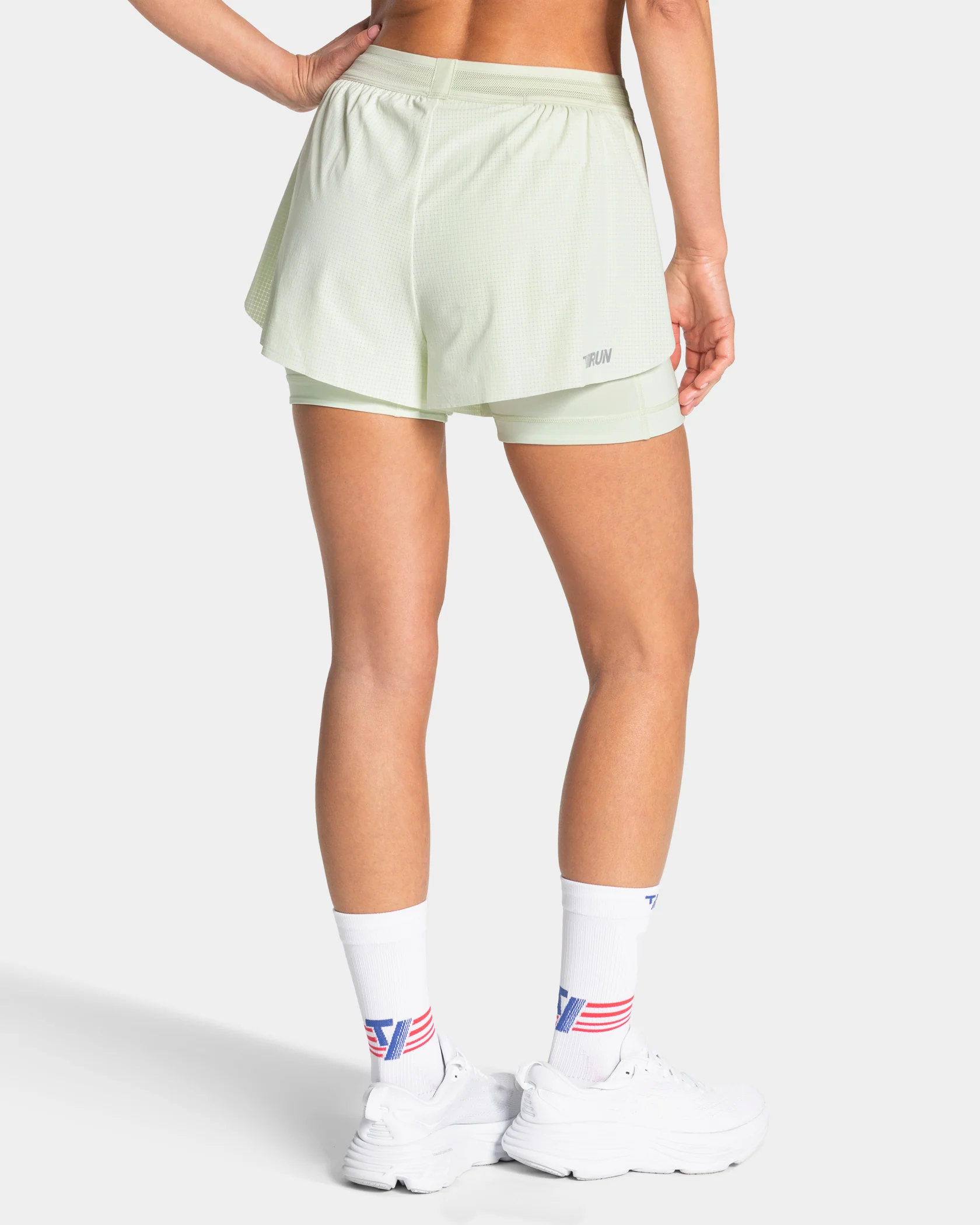 RUN 2in1 Shorts 5 Inch "Ice Mint" - Image 2