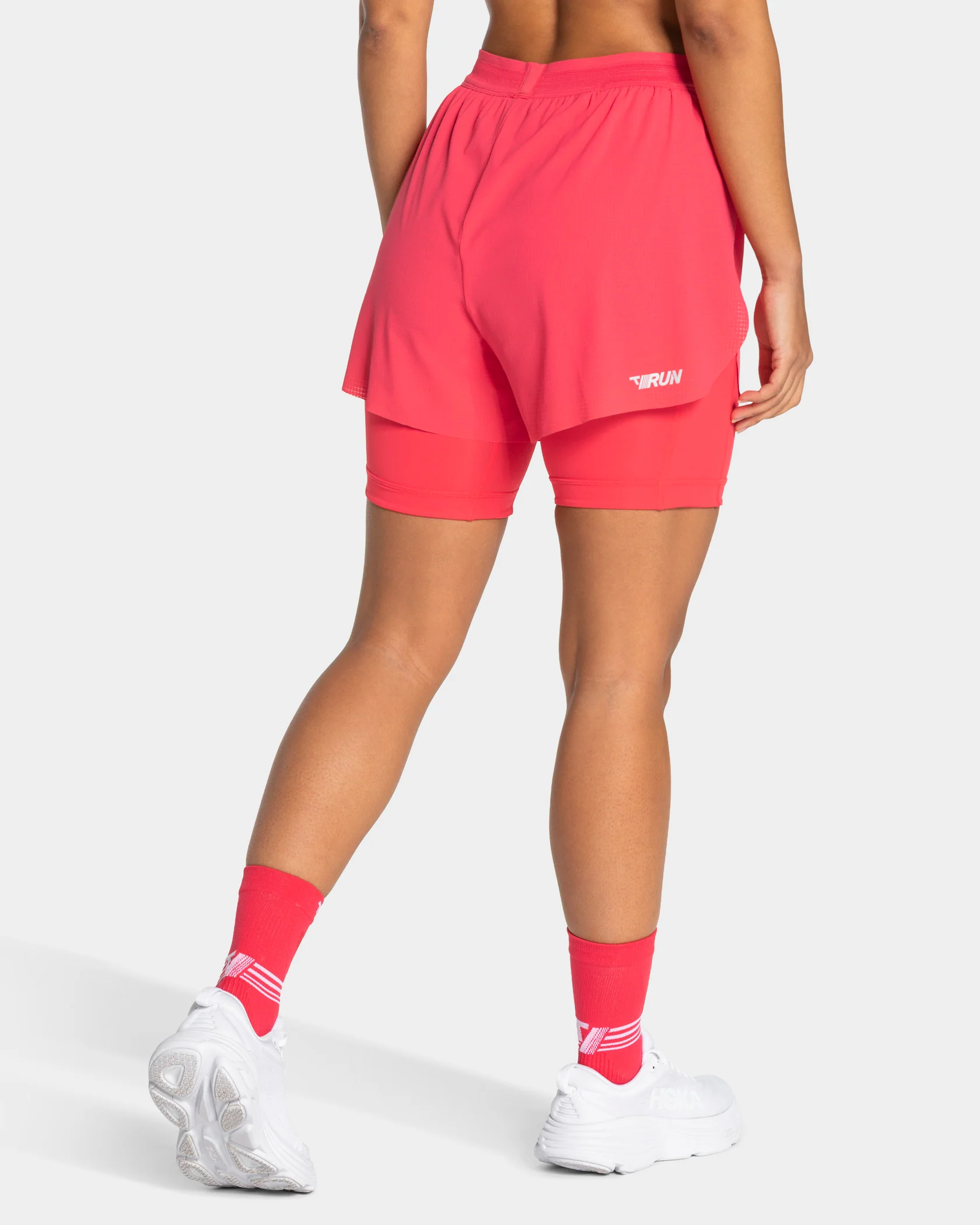 RUN 2in1 Shorts 8 Inch "Melon" - Image 2
