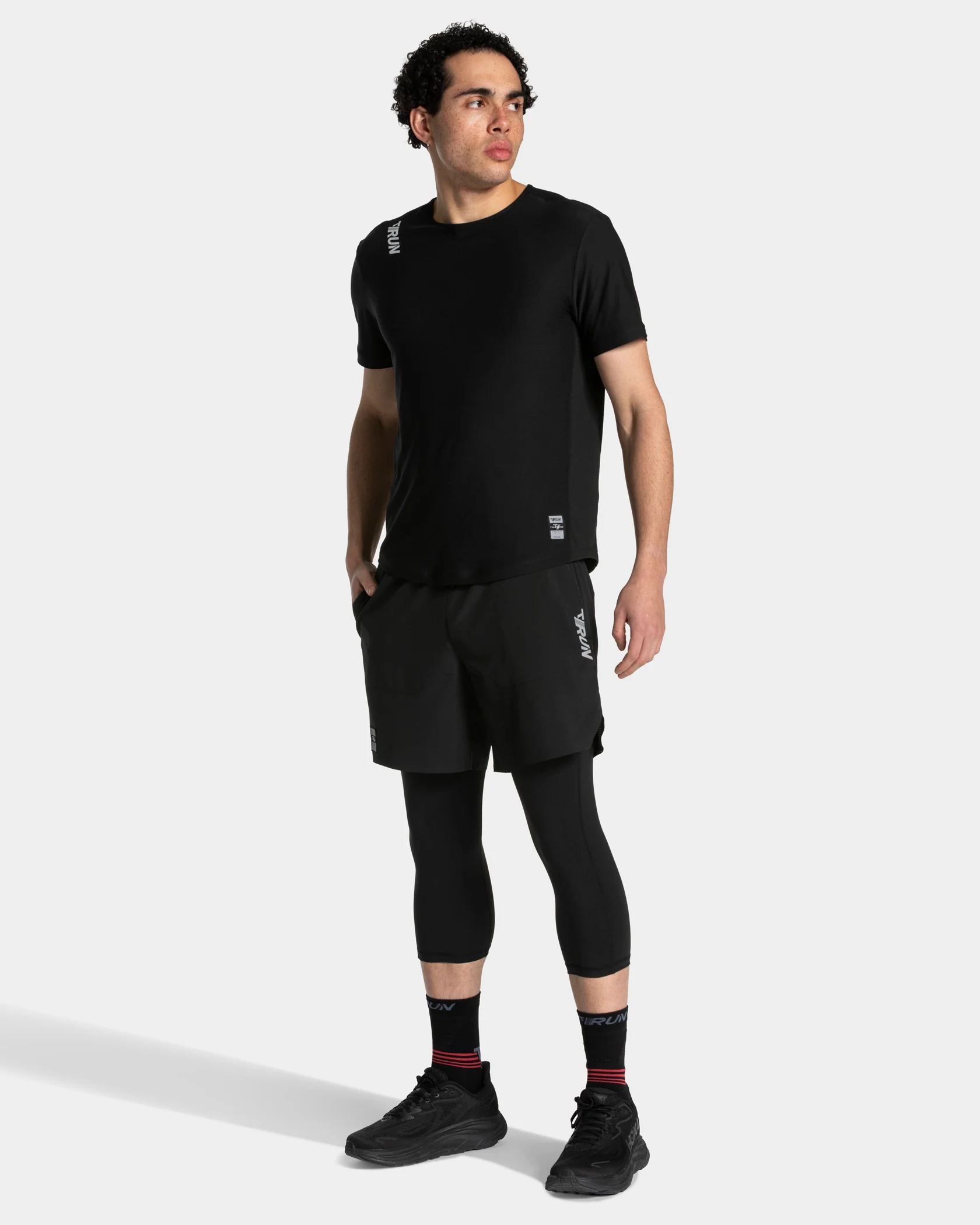 RUN 3/4 Tight "Schwarz" - Image 3