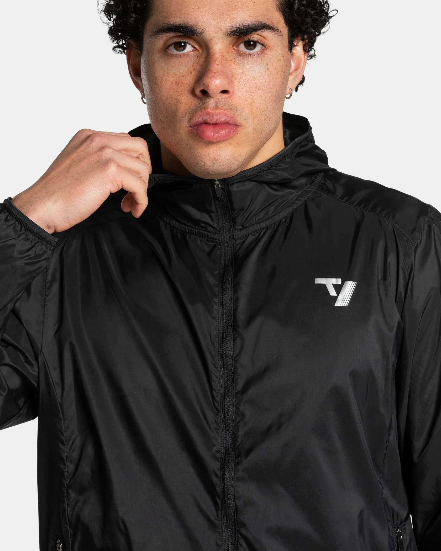 RUN Lightweight Zip Jacke "Schwarz" - Image 4