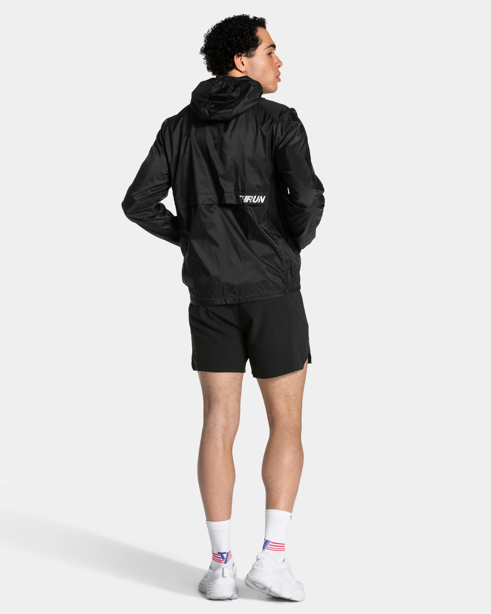 RUN Lightweight Zip Jacke "Schwarz" - Image 5