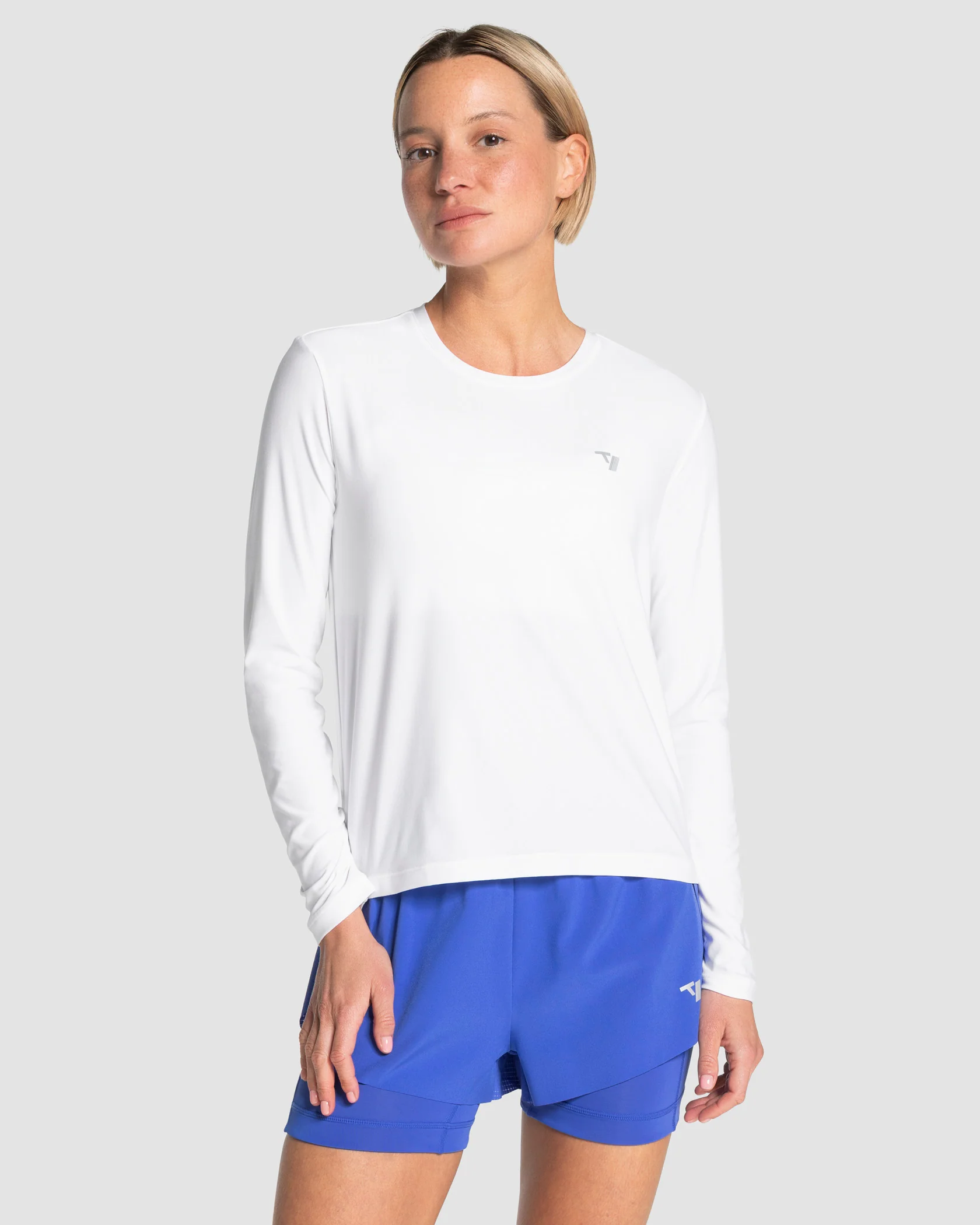 RUN Longsleeve "Weiß"