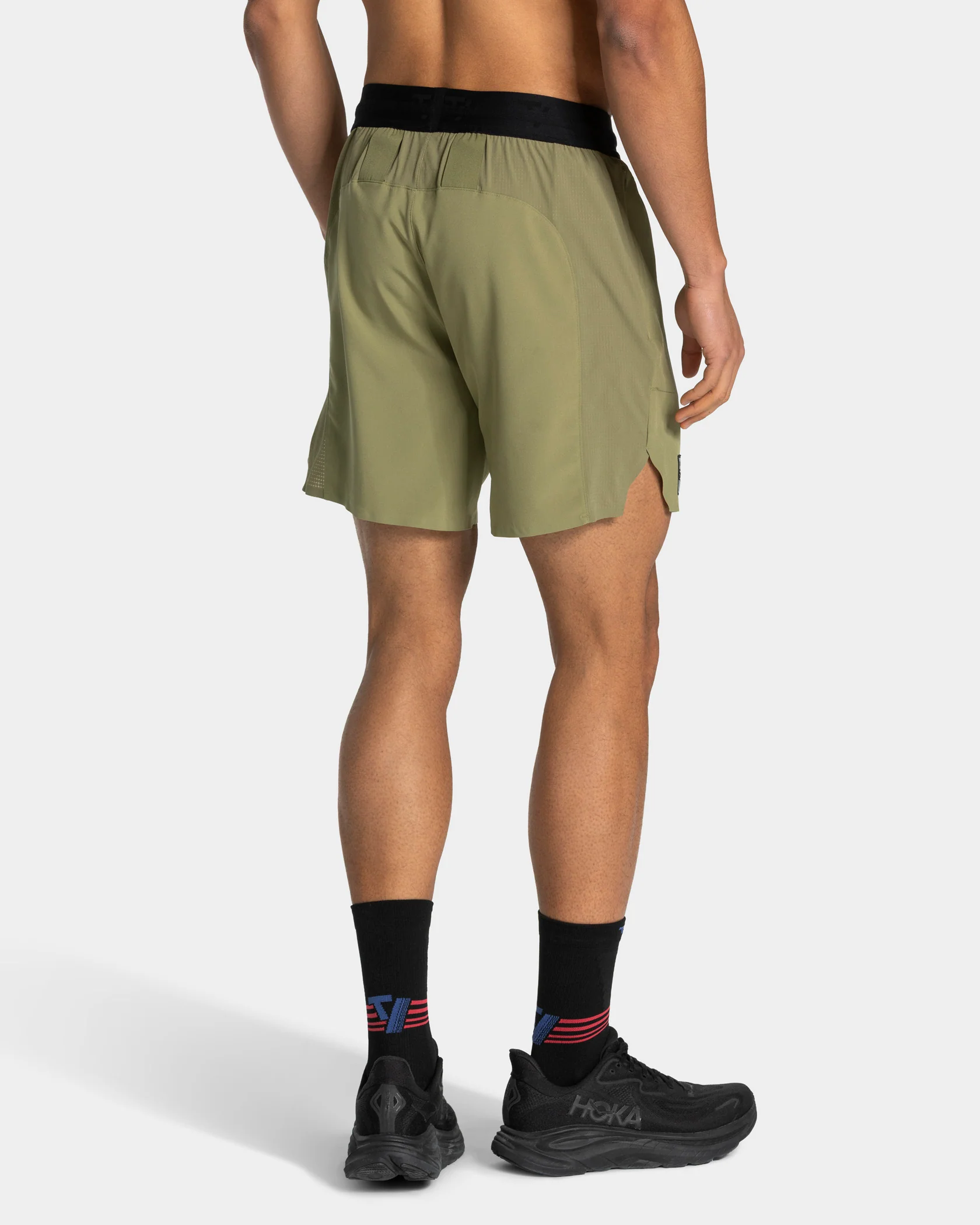 RUN Shorts 7 Inch "Olive" - Image 2