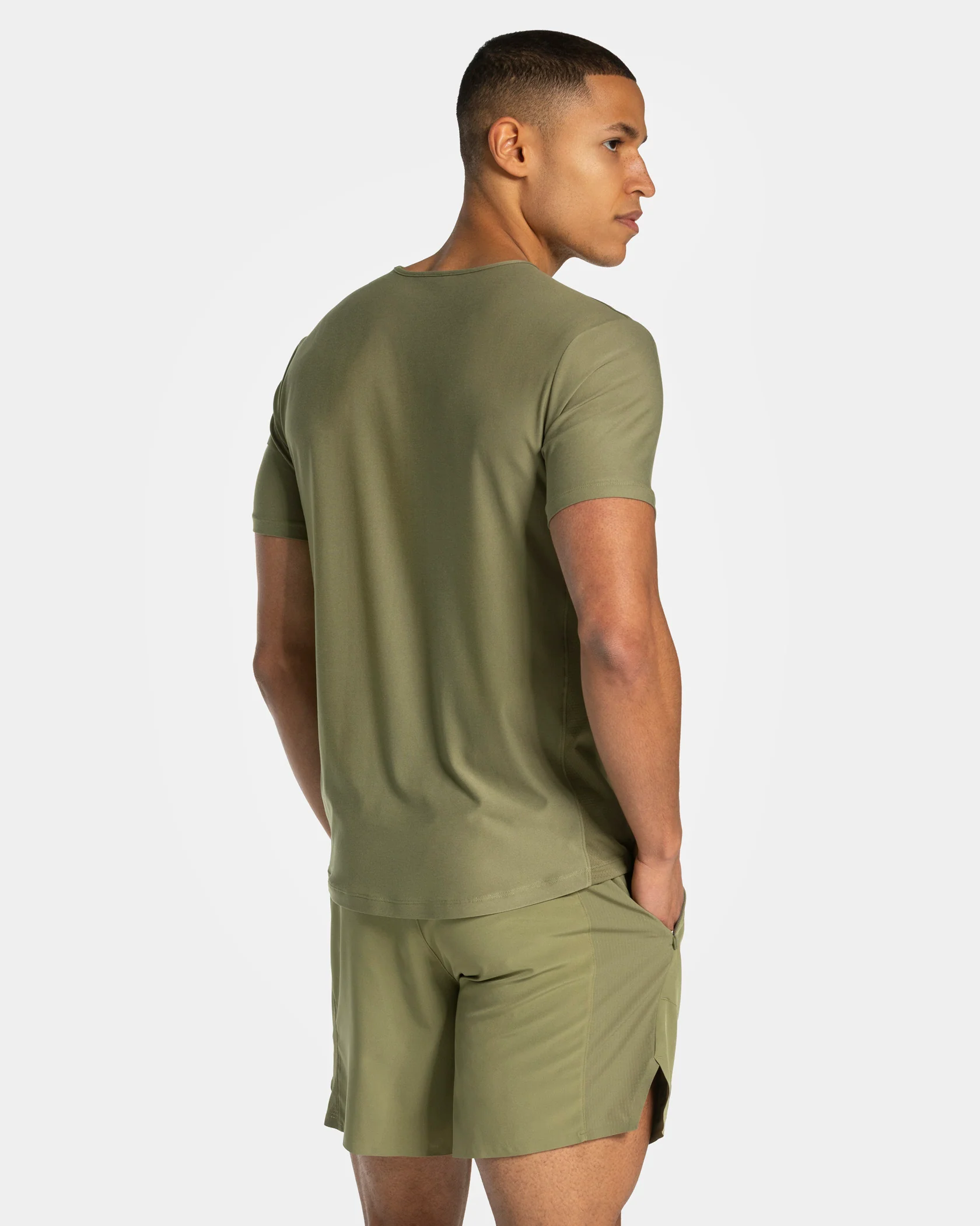 RUN T-Shirt "Olive" - Image 2
