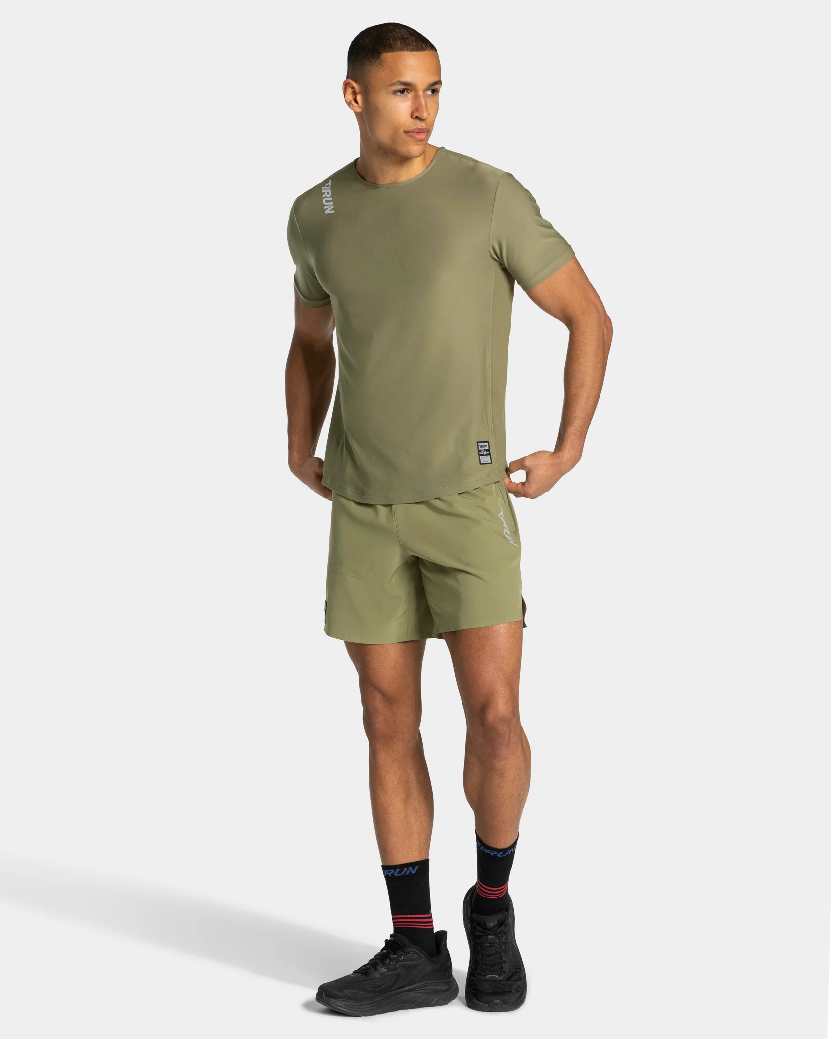 RUN T-Shirt "Olive" - Image 3