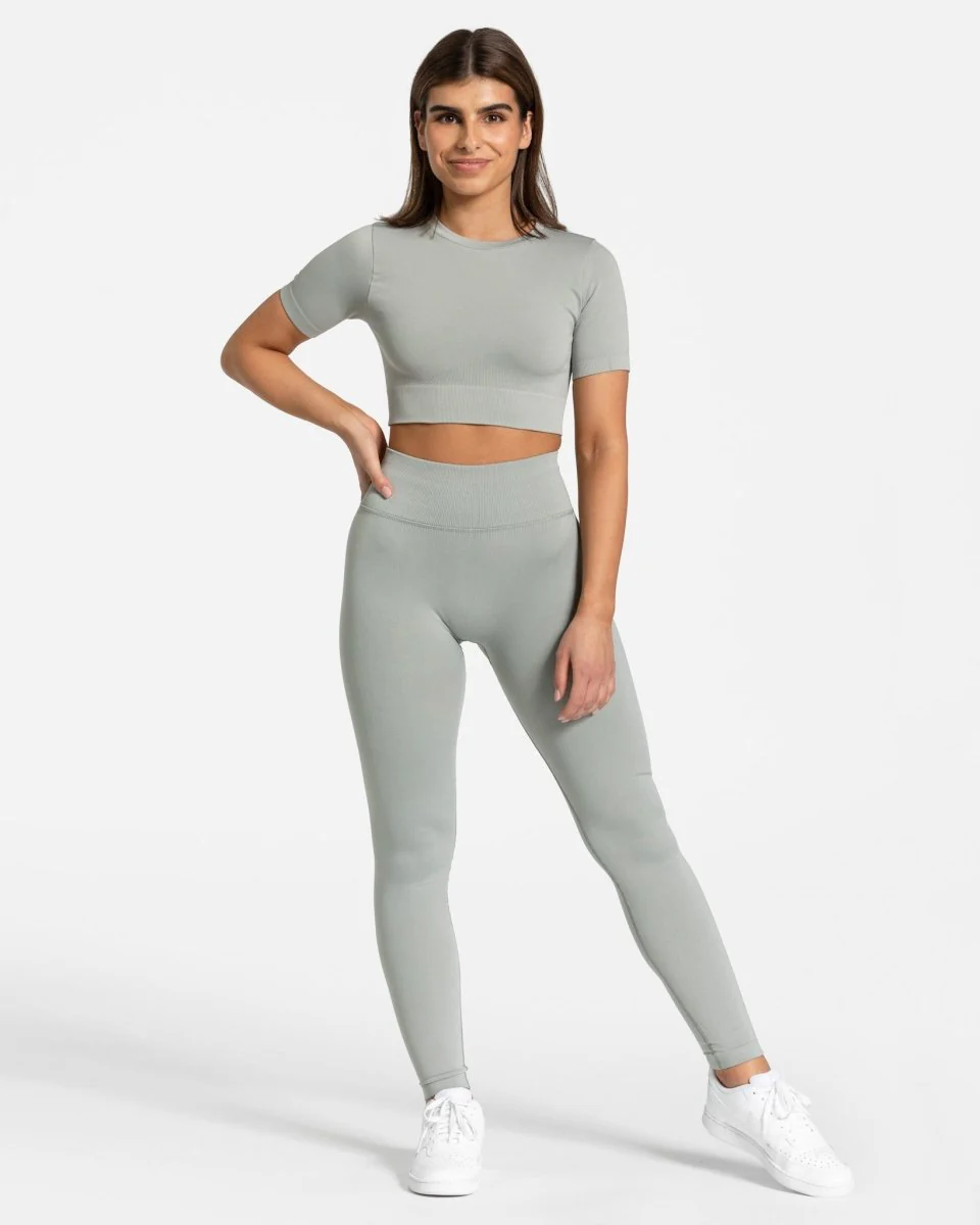Sensation Crop Top "Grau" - Image 3
