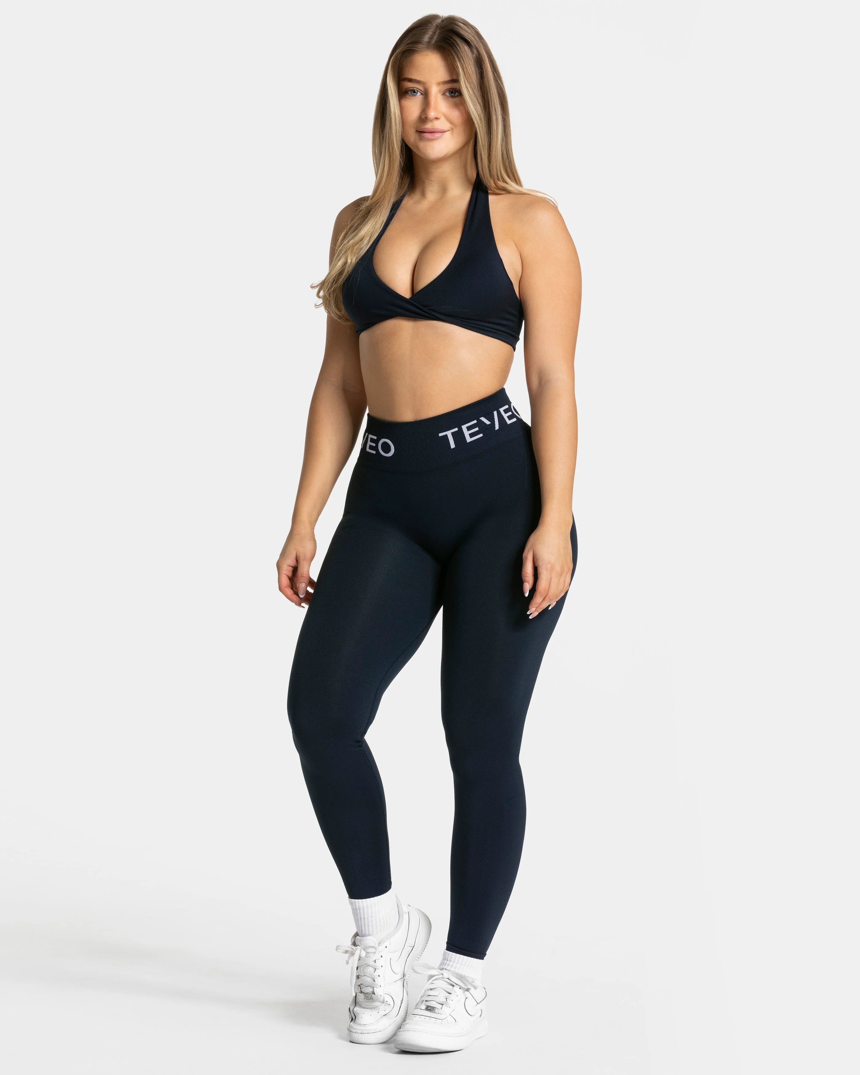 Signature Covert Scrunch Leggings "Midnight" - Image 3
