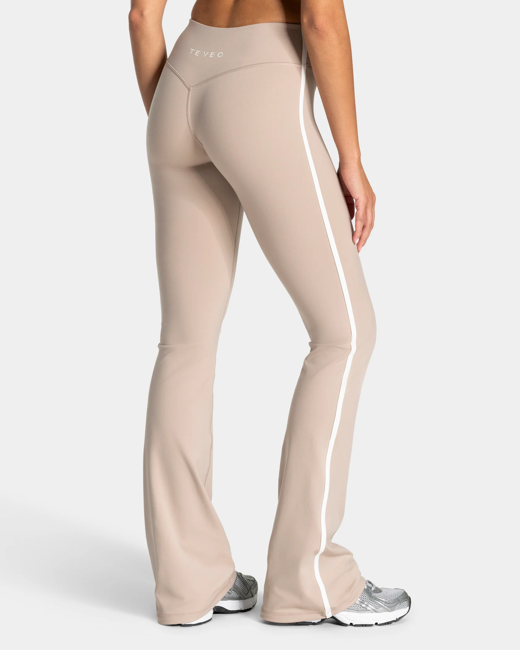 Soft Flared Leggings Regular "Cappuccino" - Image 2