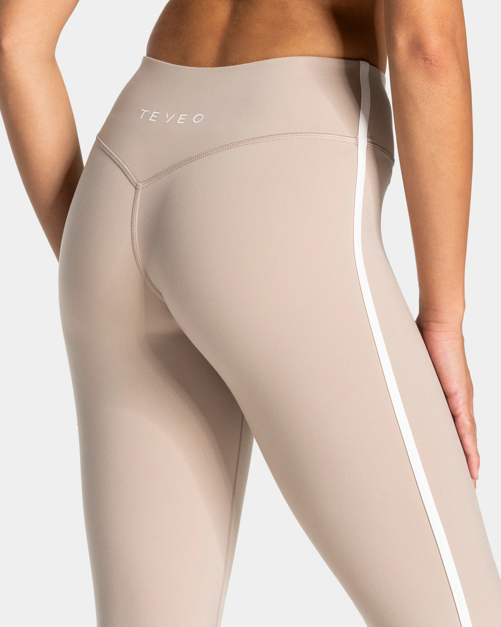 Soft Flared Leggings Regular "Cappuccino" - Image 4