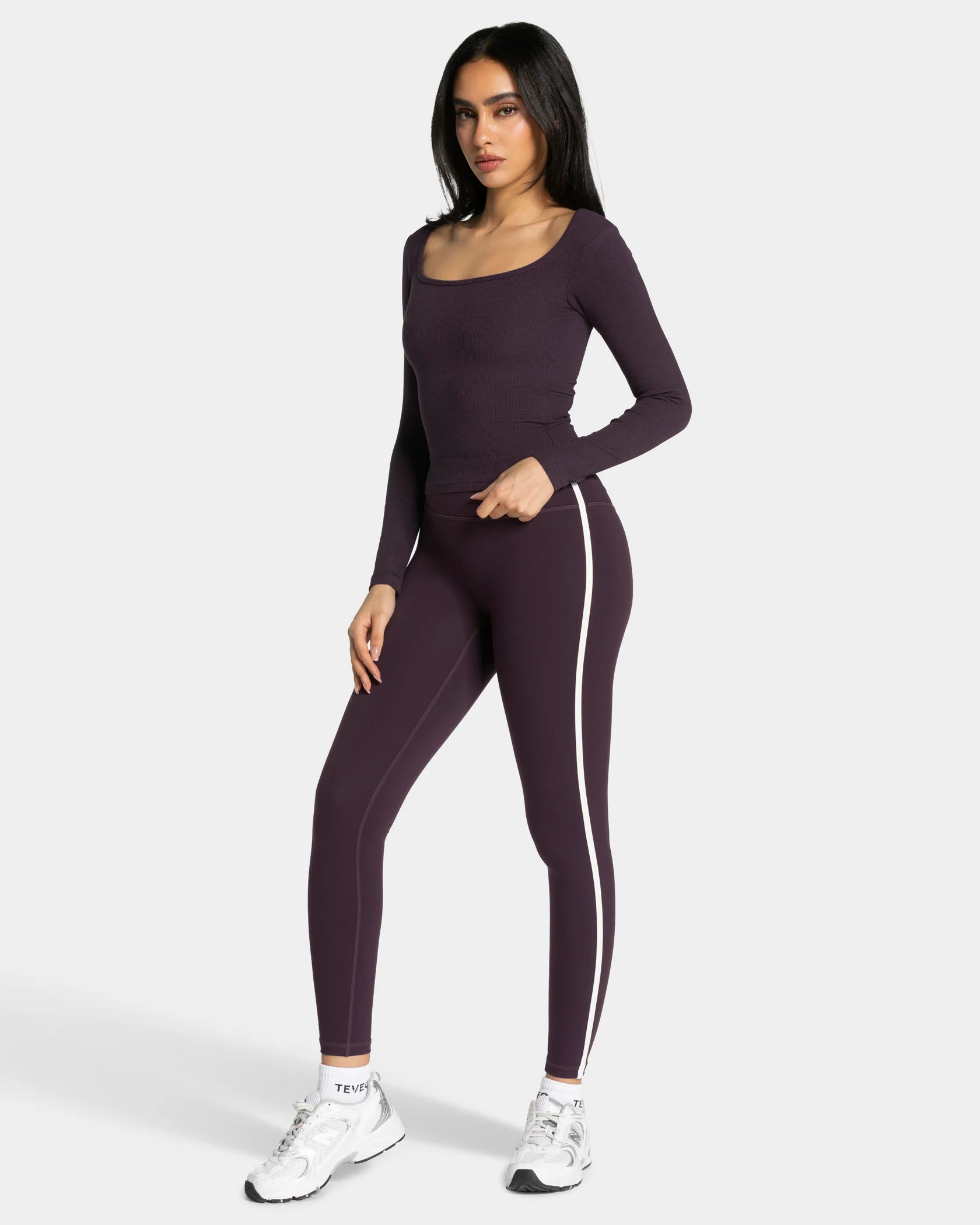 Soft Leggings "Blackberry" - Image 3