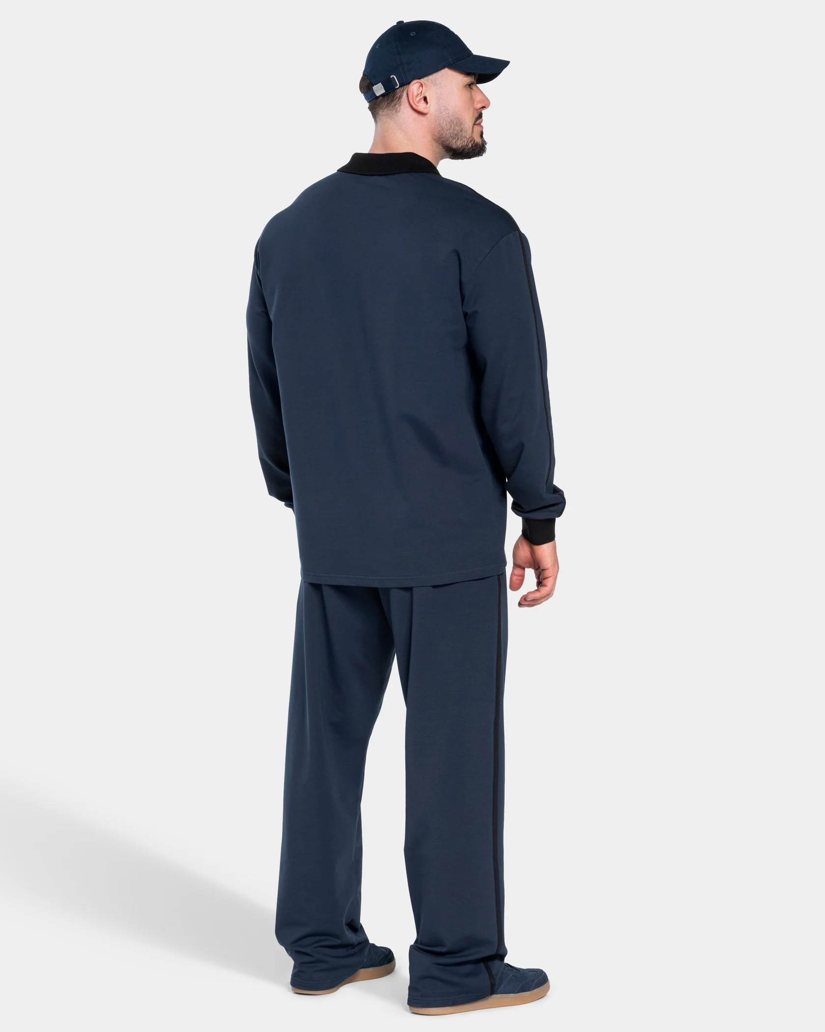 Soft Polo Longsleeve "Midnight" - Image 5