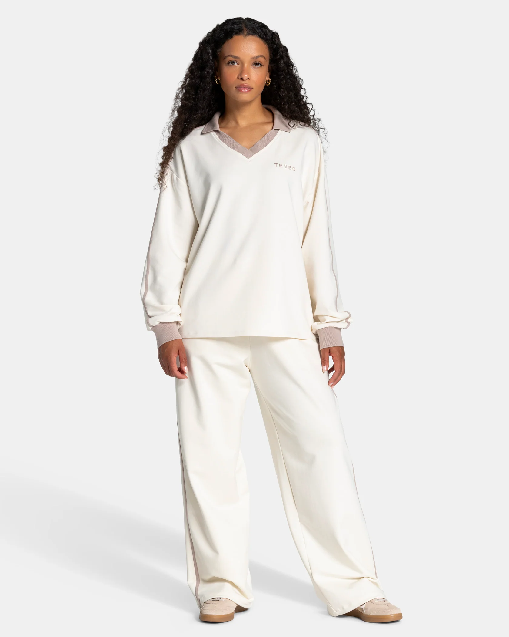 Soft Polo Longsleeve "Off White" - Image 3