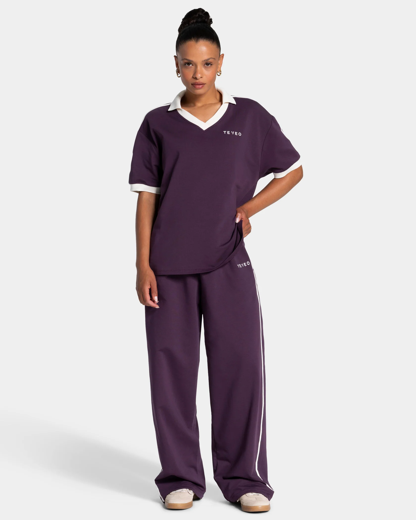 Soft Polo T-Shirt "Blackberry" - Image 3