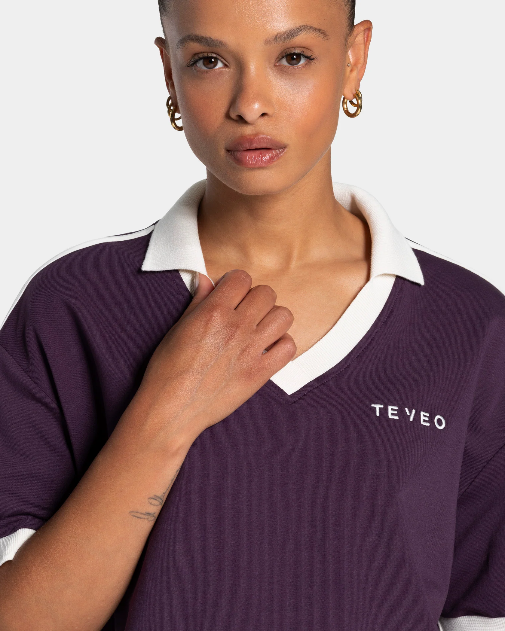 Soft Polo T-Shirt "Blackberry" - Image 4