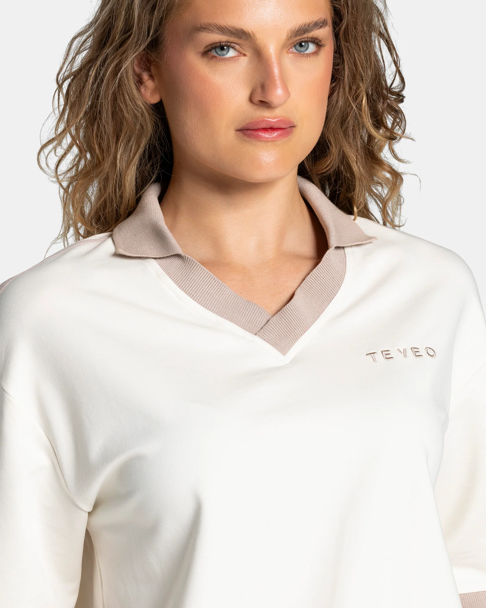 Soft Polo T-Shirt "Off White" - Image 4