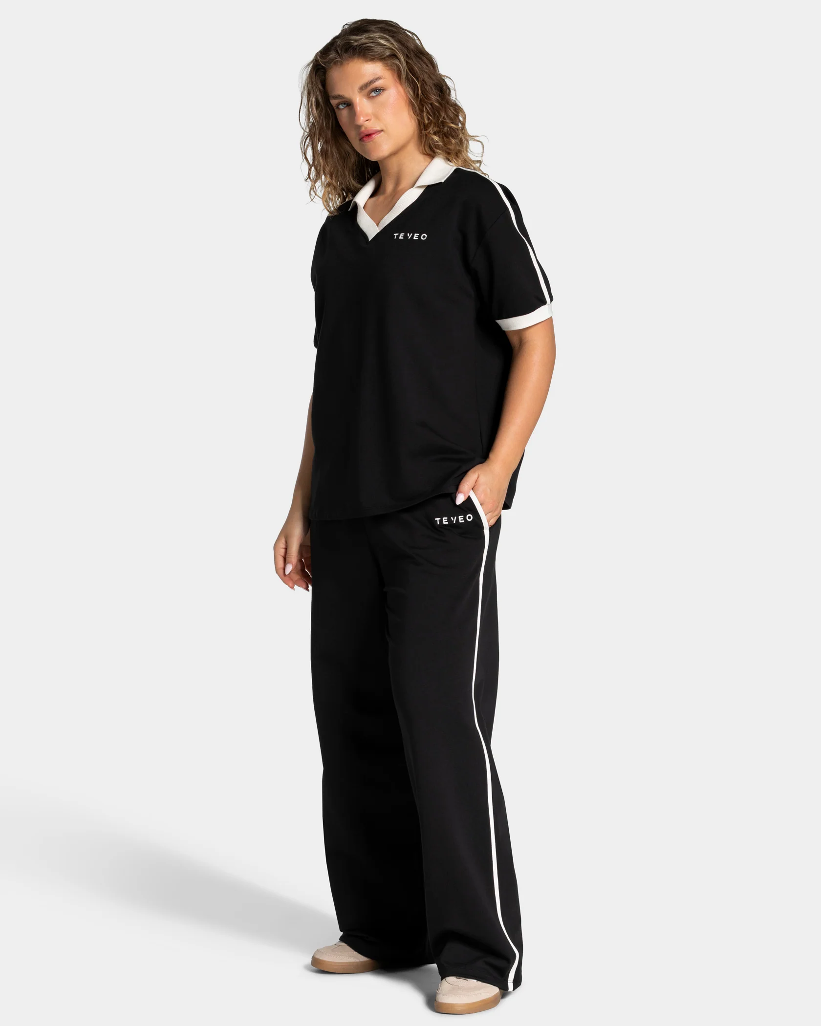 Soft Polo T-Shirt "Schwarz" - Image 3