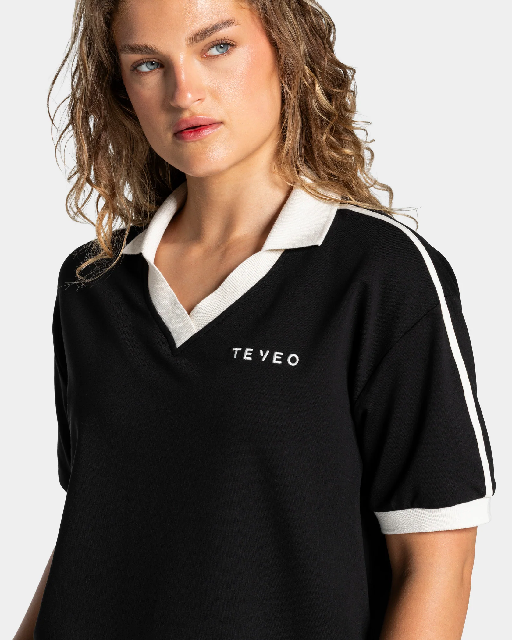 Soft Polo T-Shirt "Schwarz" - Image 4