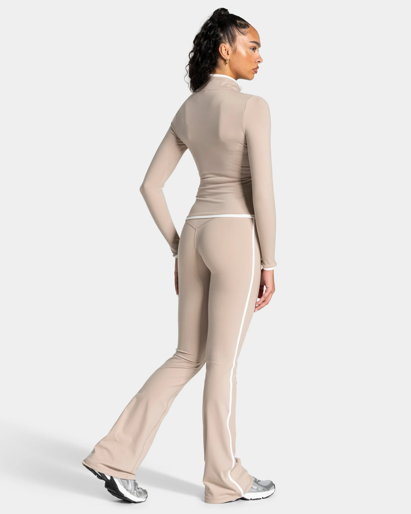 Soft Shaping Zip Jacke "Cappuccino" - Image 5