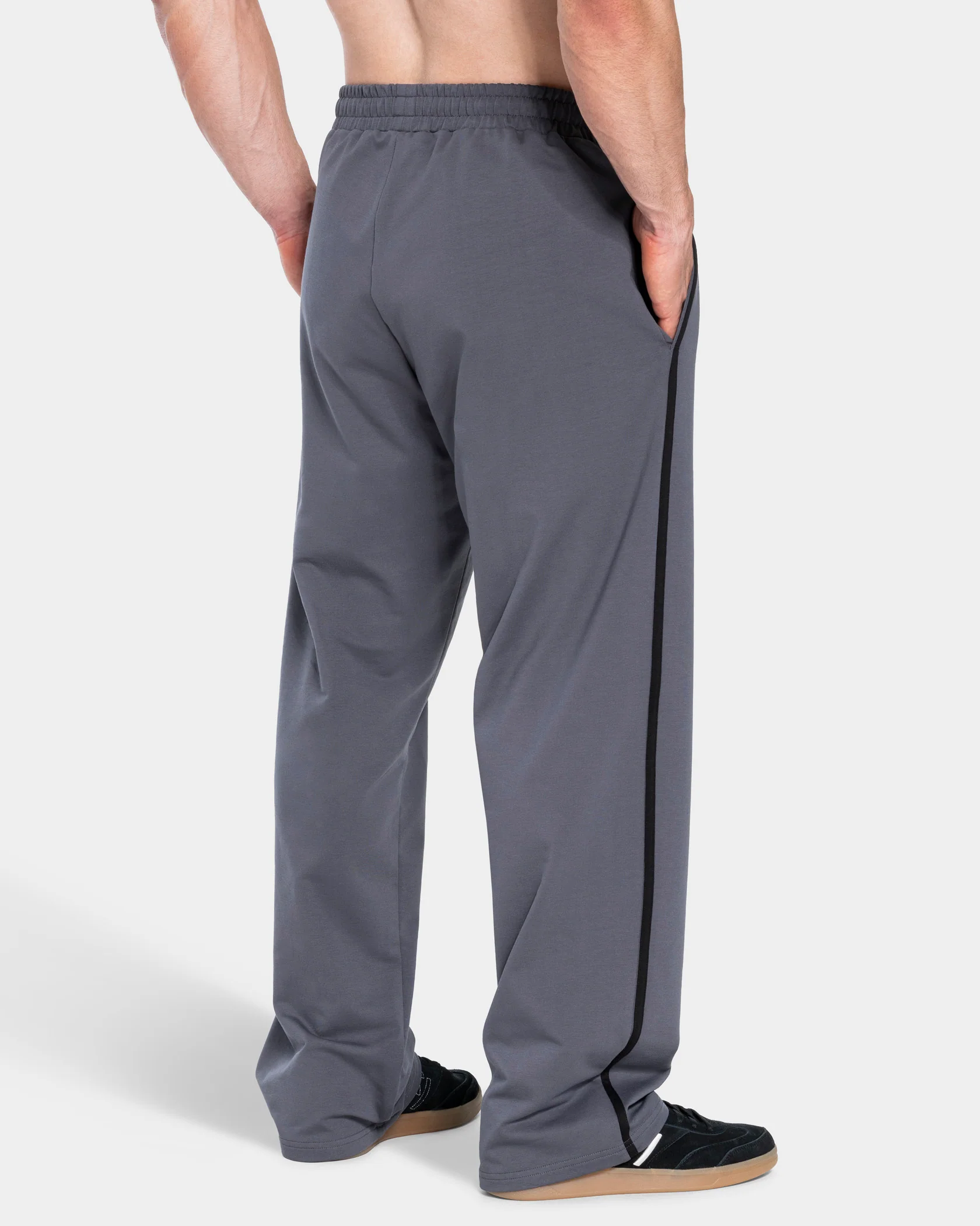 Soft Straight Leg Jogger "Graphit" - Image 2