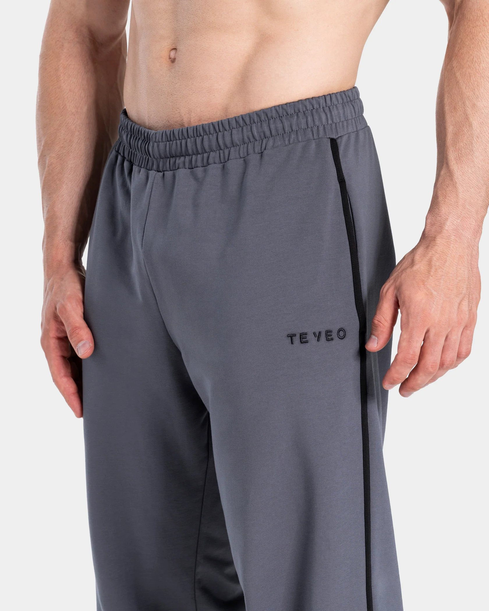 Soft Straight Leg Jogger "Graphit" - Image 4