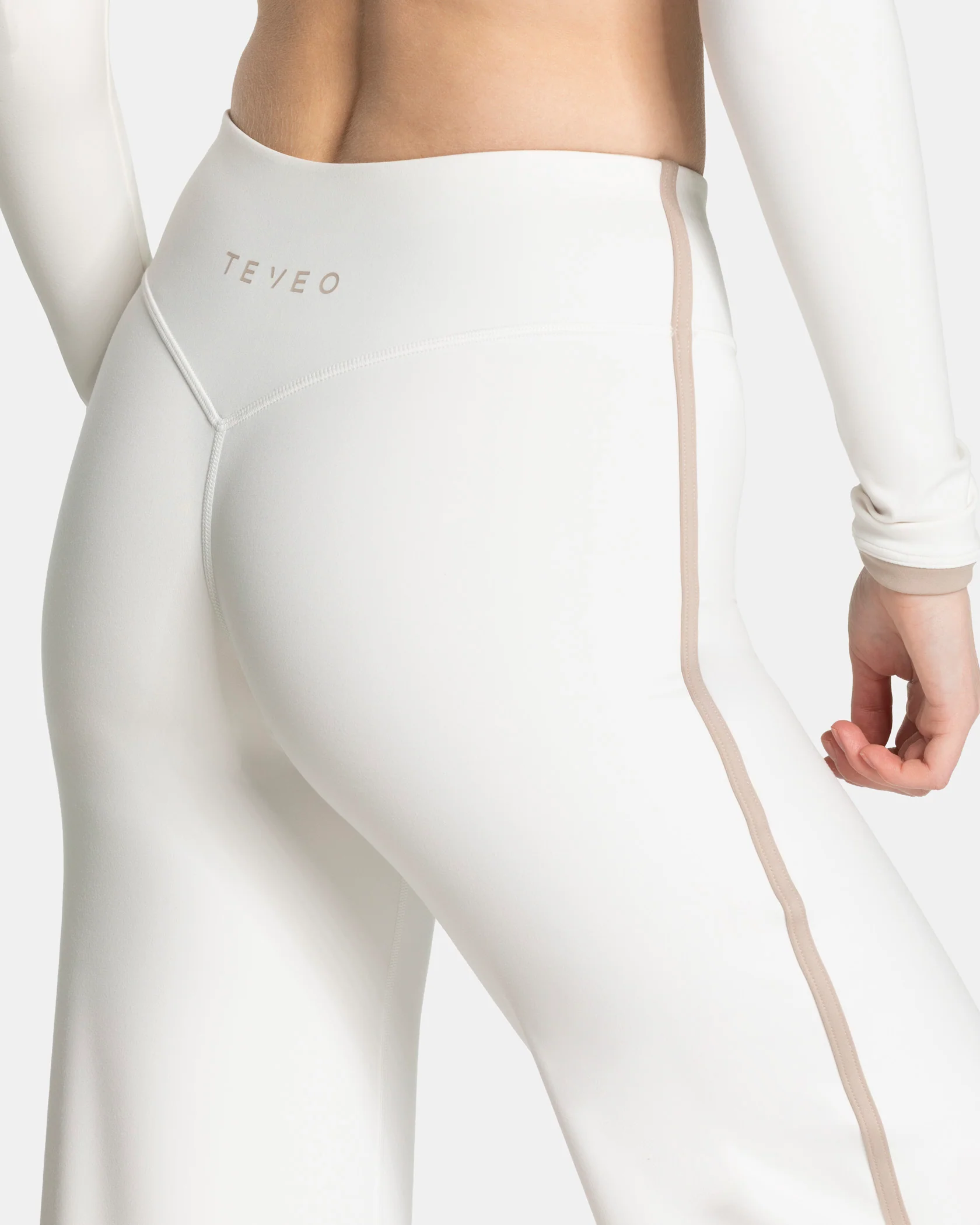 Soft Straight Leg Pants Regular "Off White" - Image 4