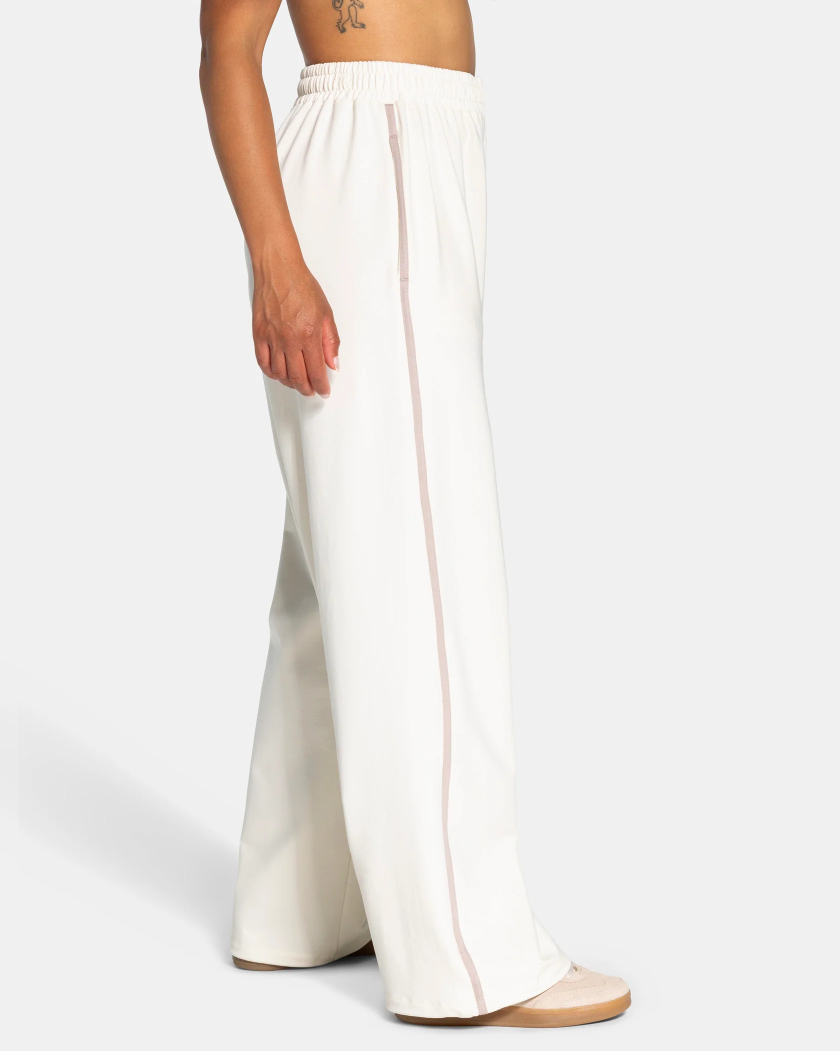 Soft Wide Leg Jogger Tall "Off White" - Image 2