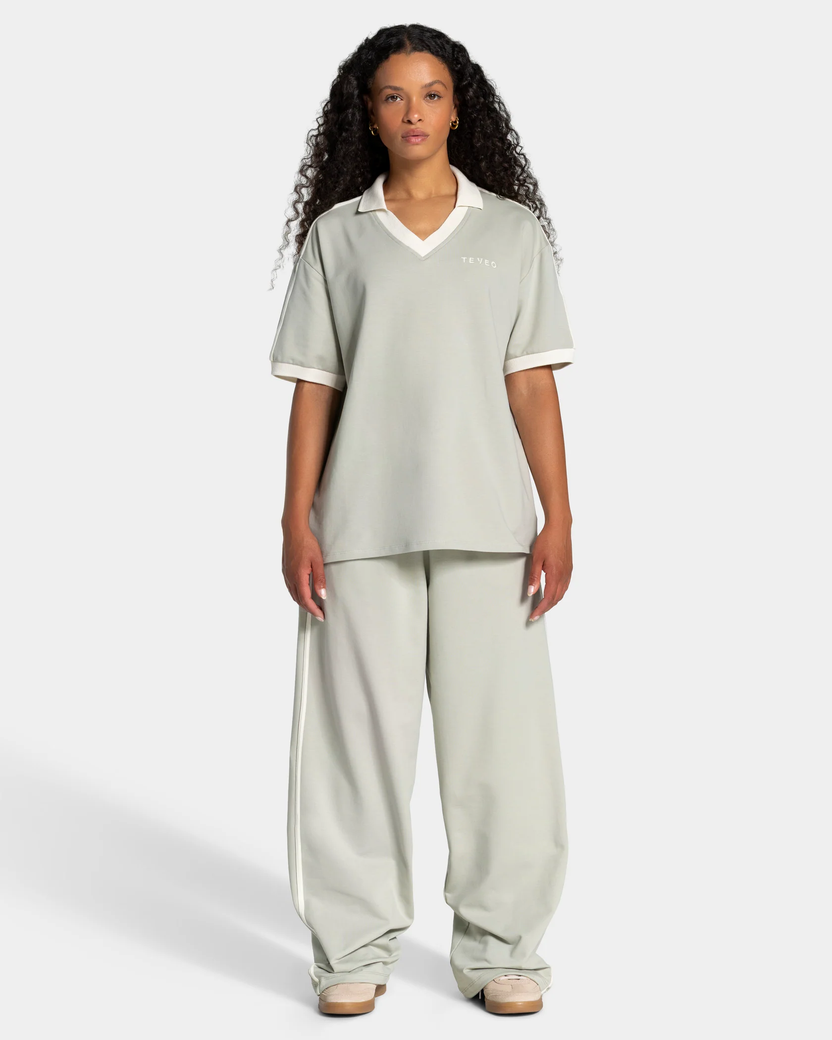 Soft Wide Leg Jogger Tall "Pistachio" - Image 3