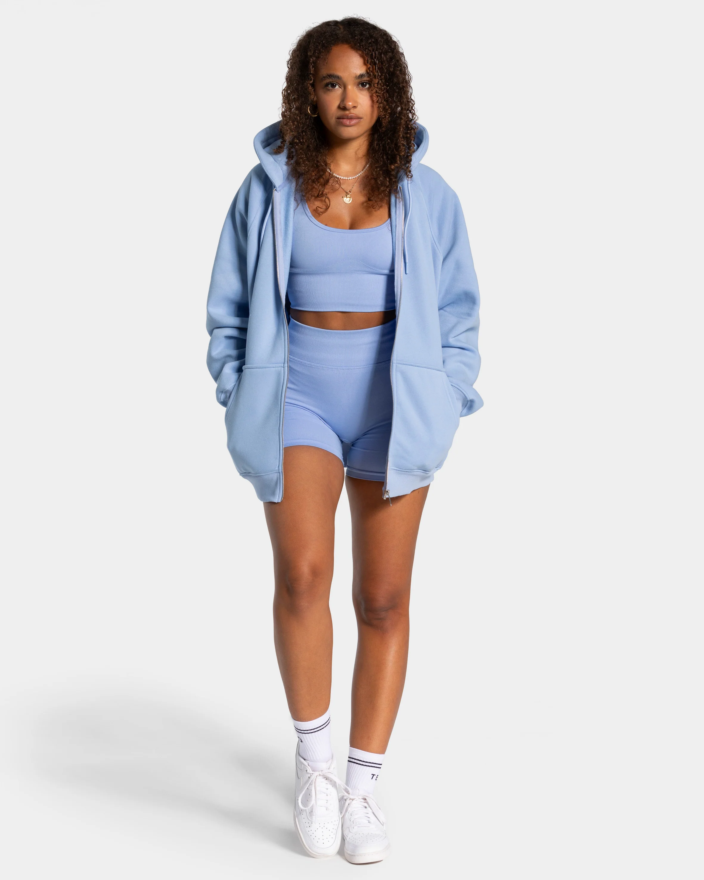Statement Oversized Jacke "Blau" - Image 3