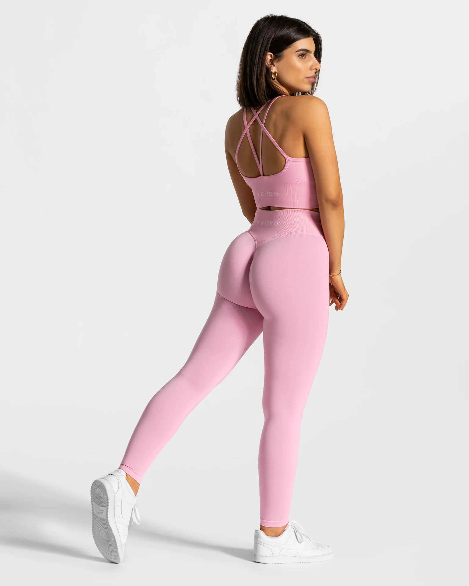 Statement Scrunch Leggings "Pink" - Image 5