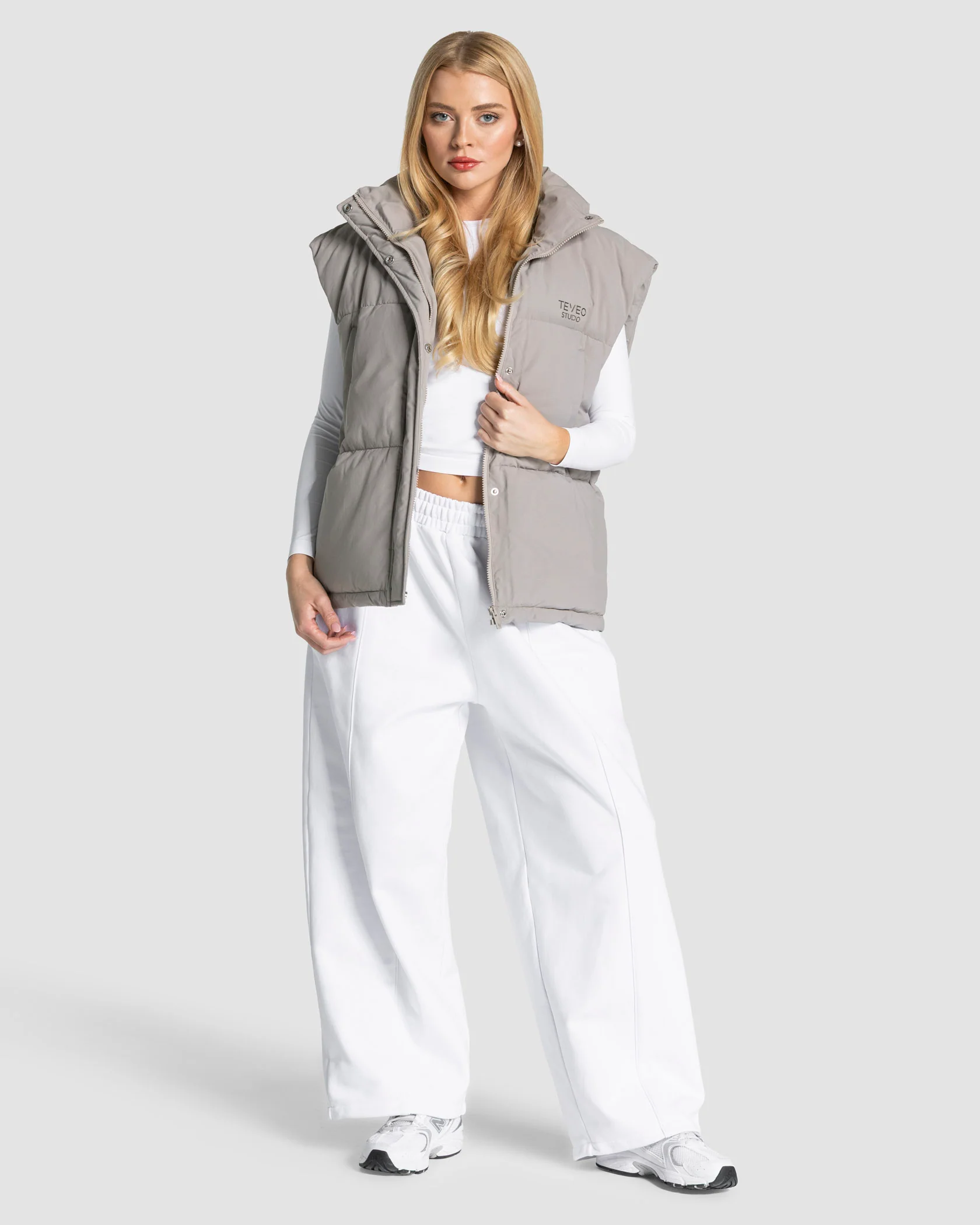 Studio Puffer Weste "Smoke" - Image 5
