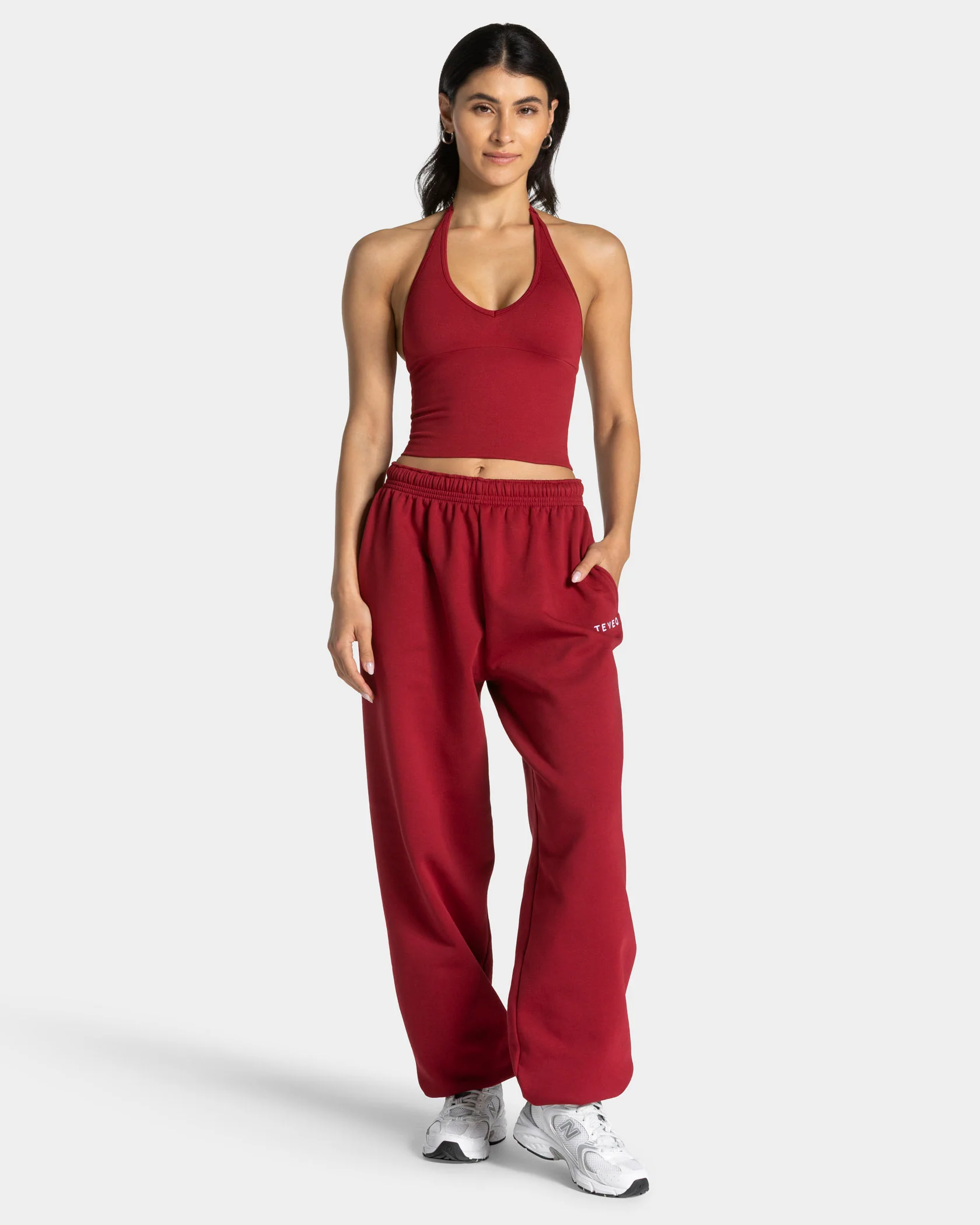 Timeless Pro Neckholder Top "Cherry" - Image 3