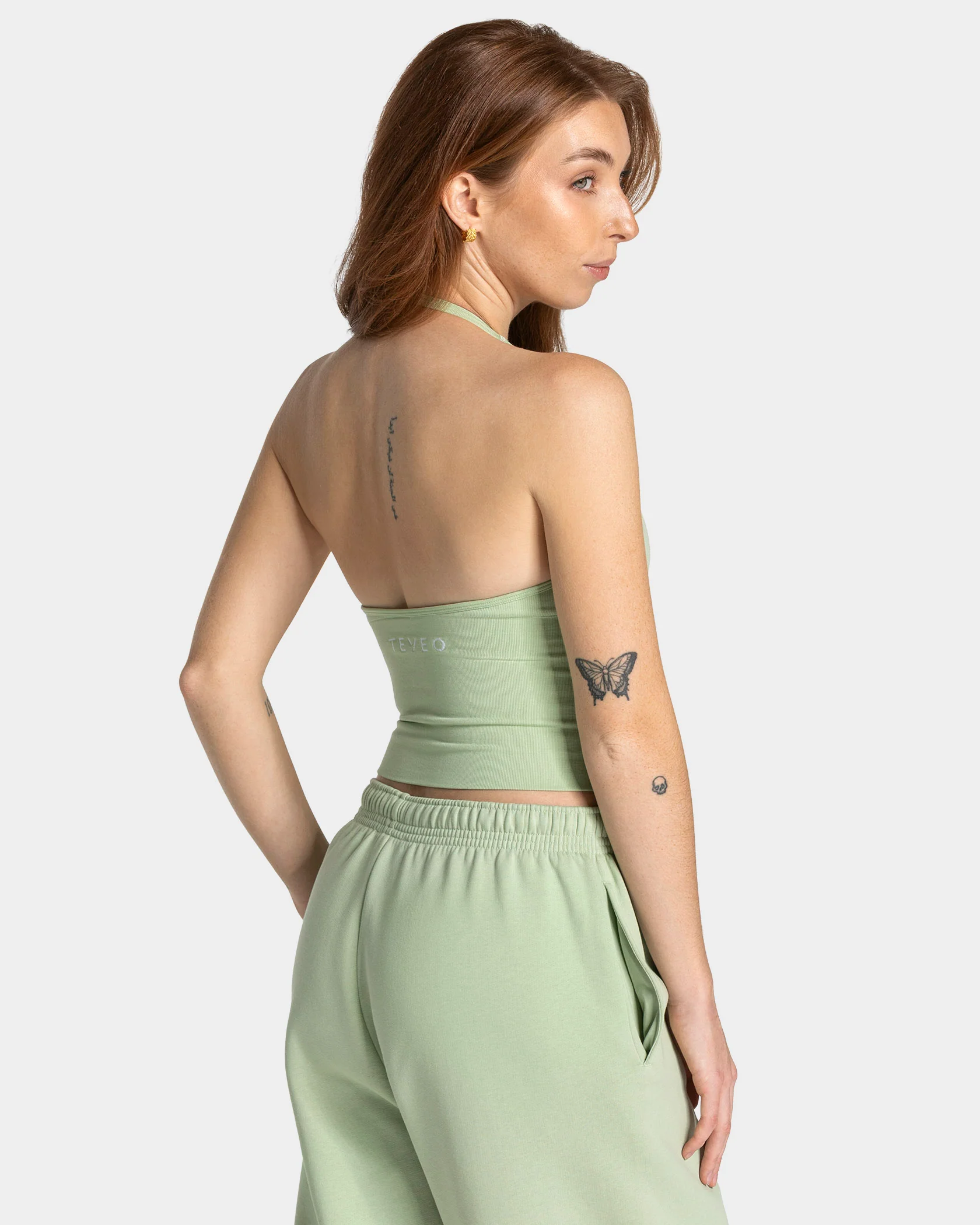 Timeless Pro Neckholder Top "Ice Matcha" - Image 2