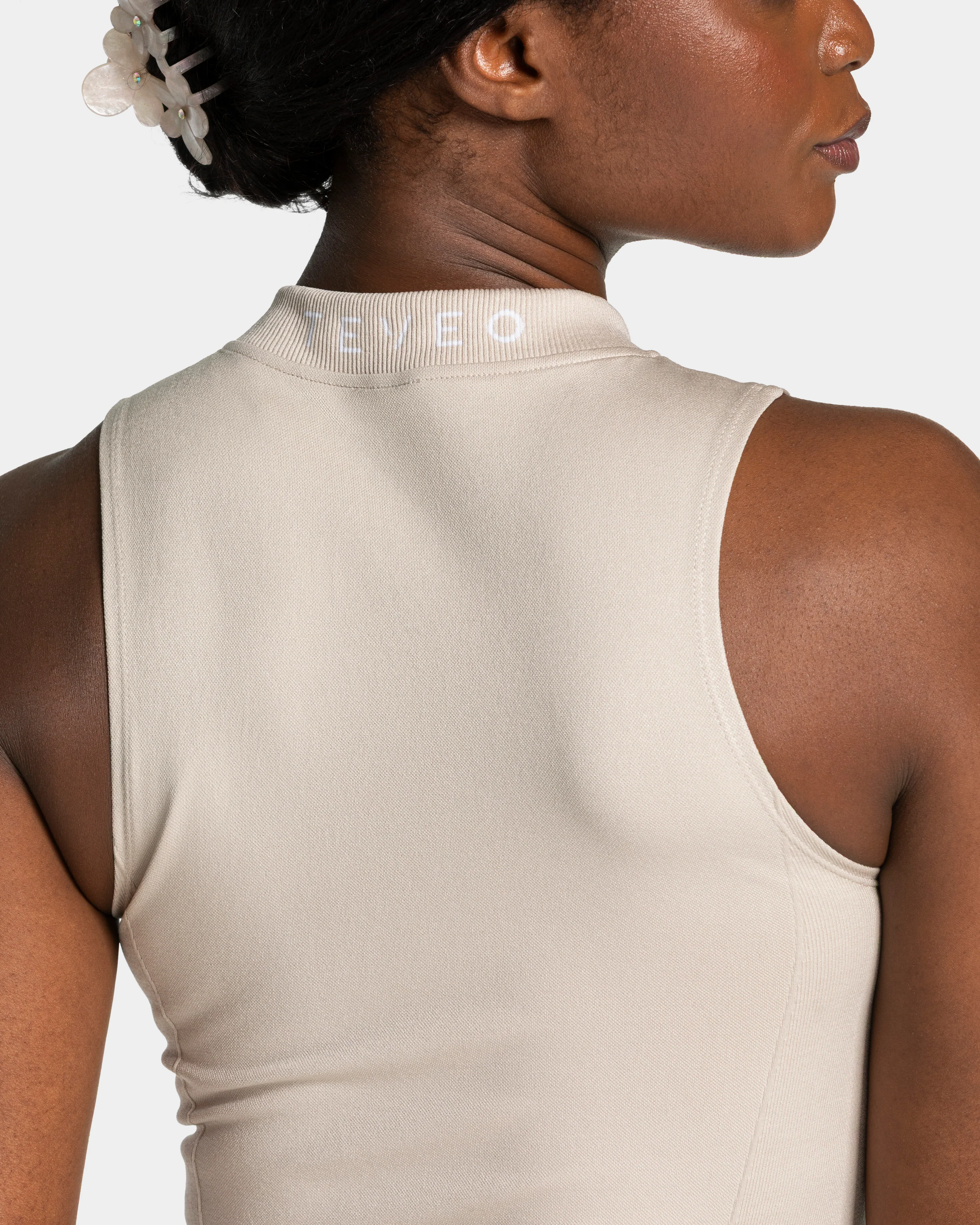Timeless Pro Zip Tank "Cream" - Image 4