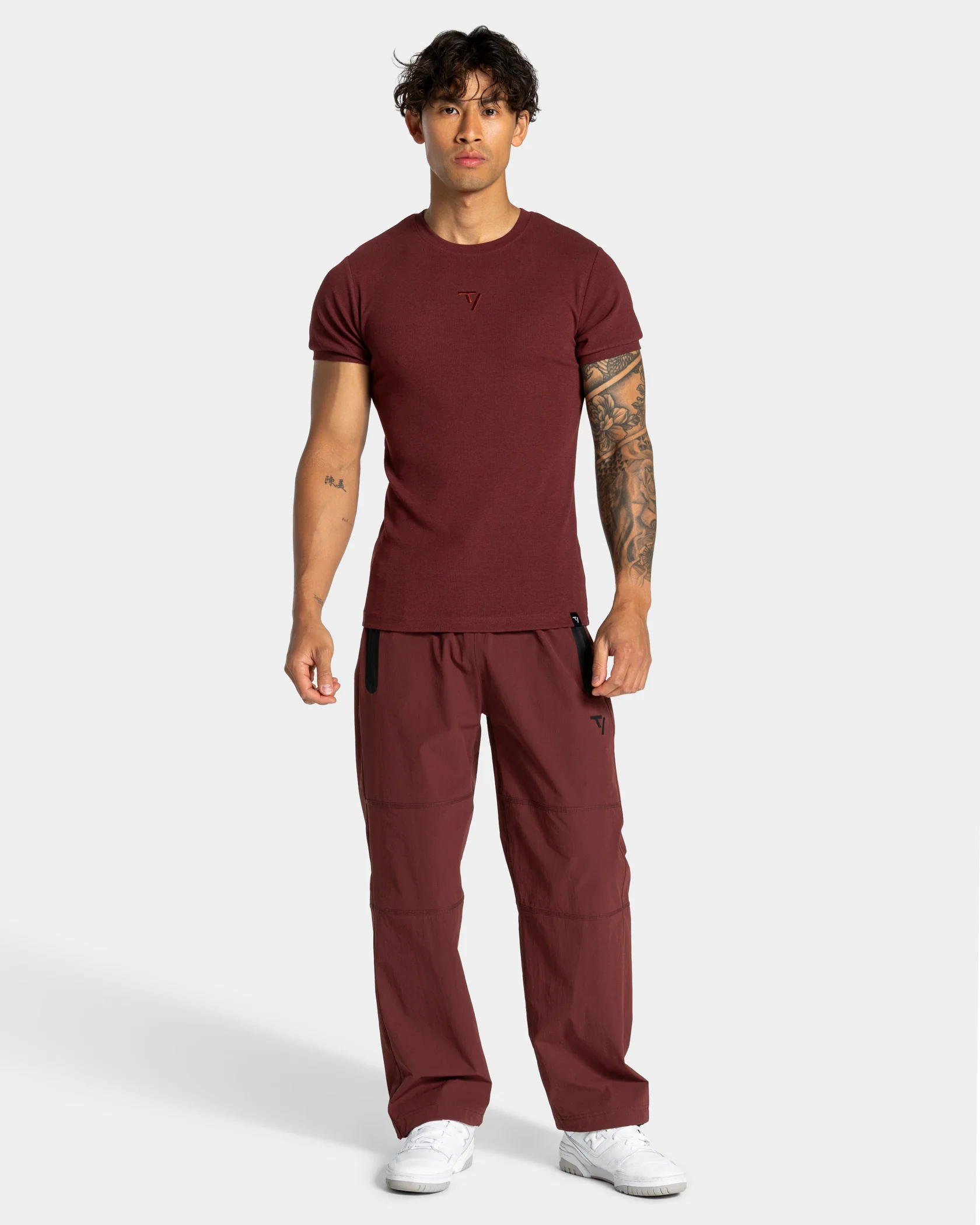 Workout Pumper Pants "Merlot" - Image 3