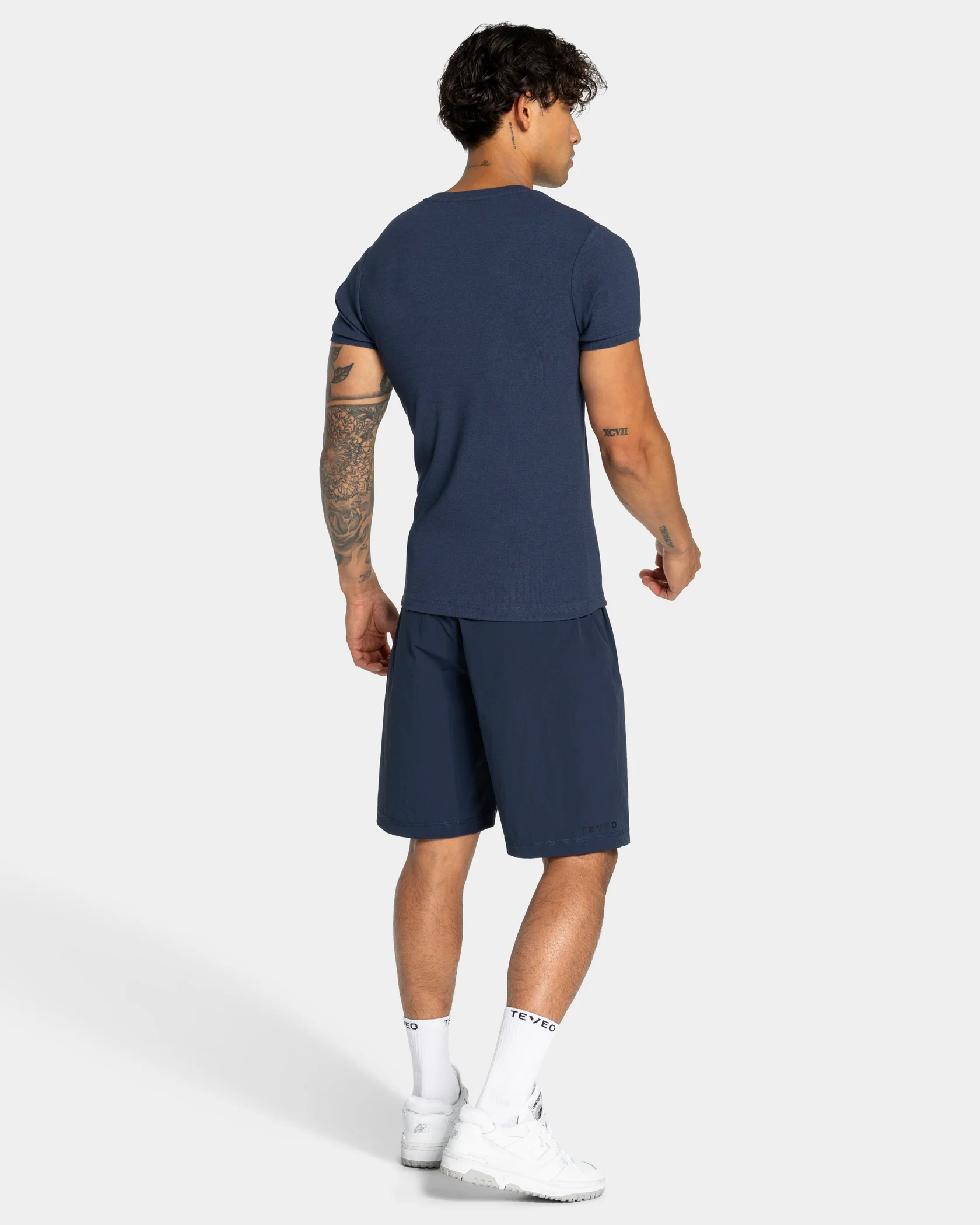 Workout Ribbed T-Shirt "Midnight" - Image 5