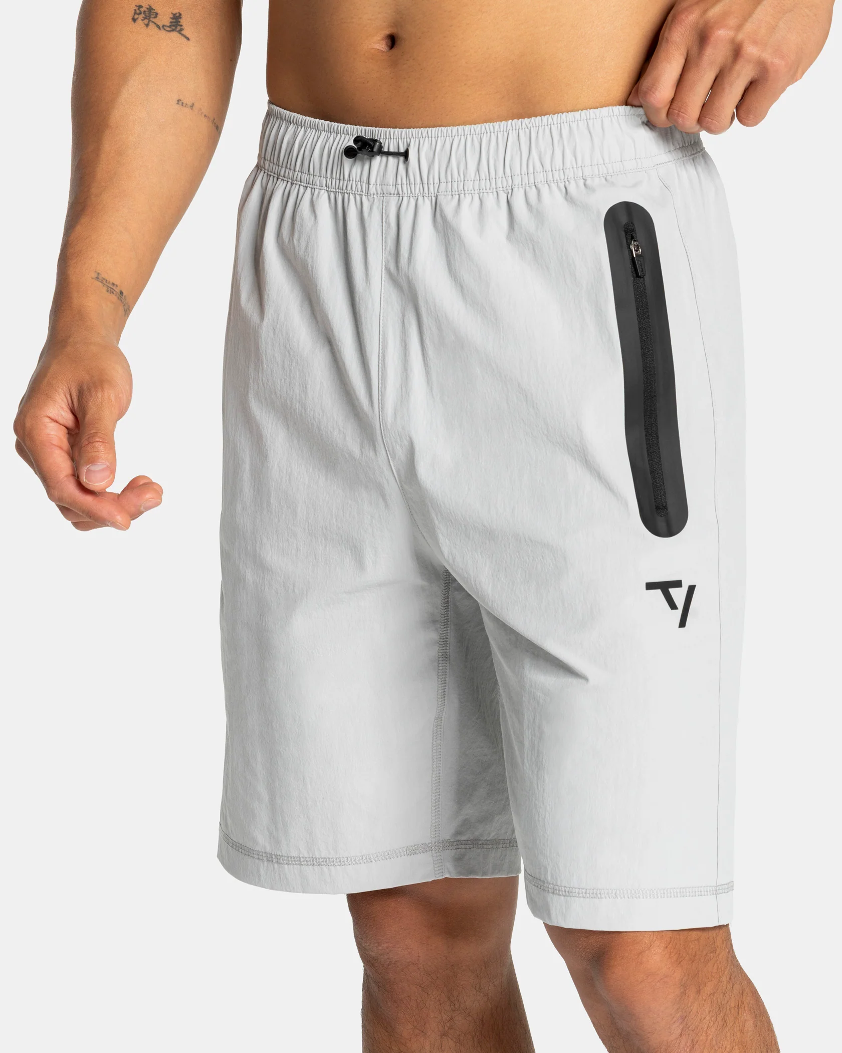 Workout Shorts "Hellgrau" - Image 4