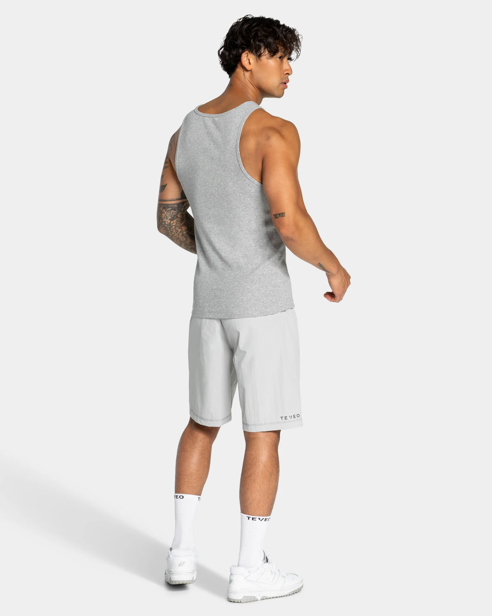 Workout Shorts "Hellgrau" - Image 5