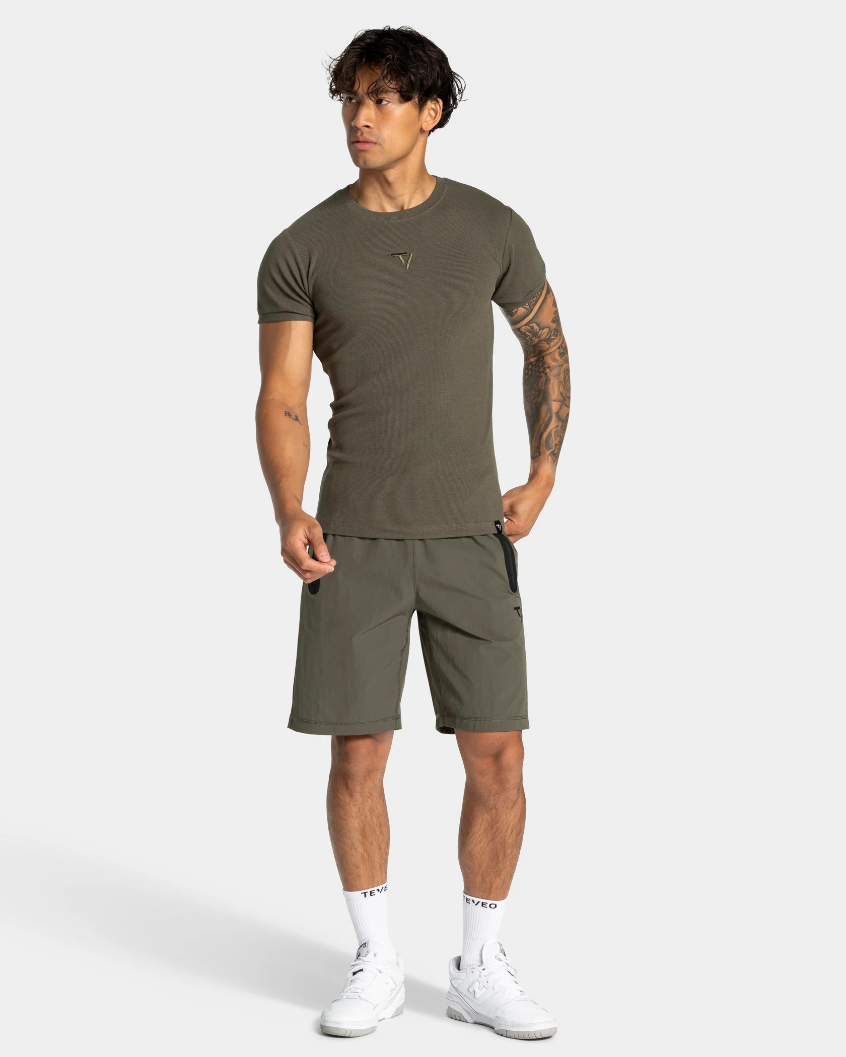 Workout Shorts "Olive" - Image 3