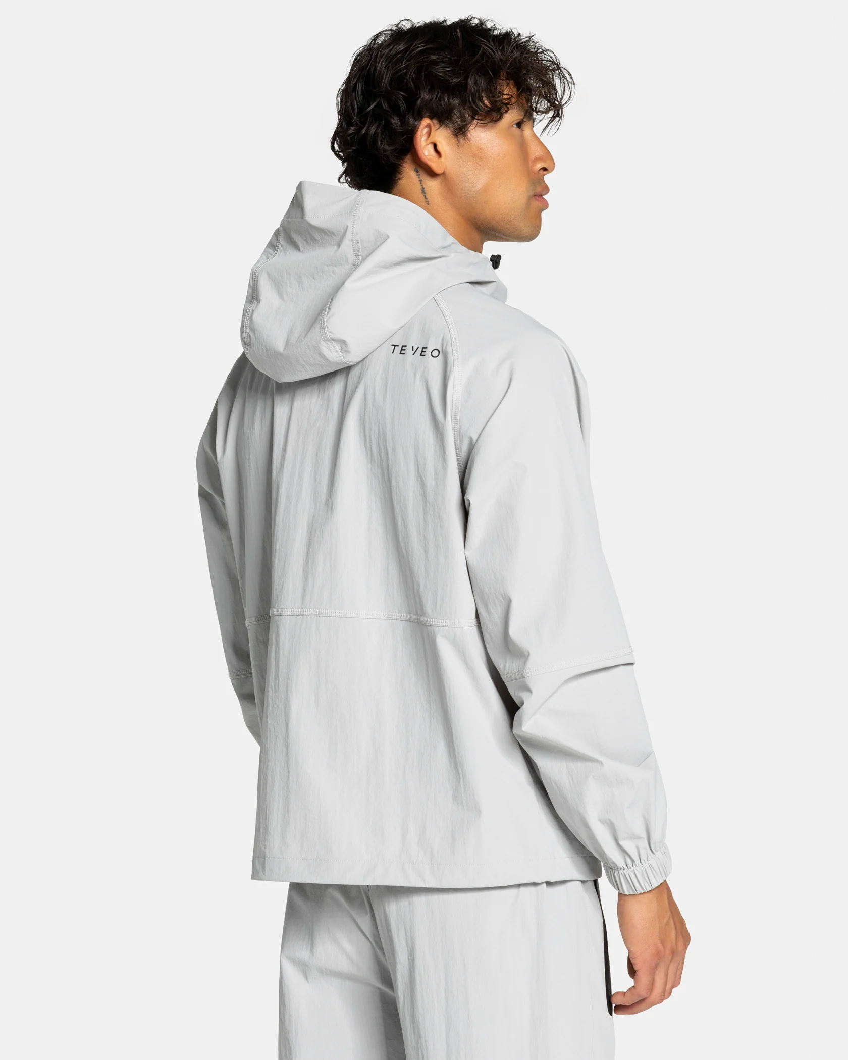 Workout Zip Jacke "Hellgrau" - Image 2